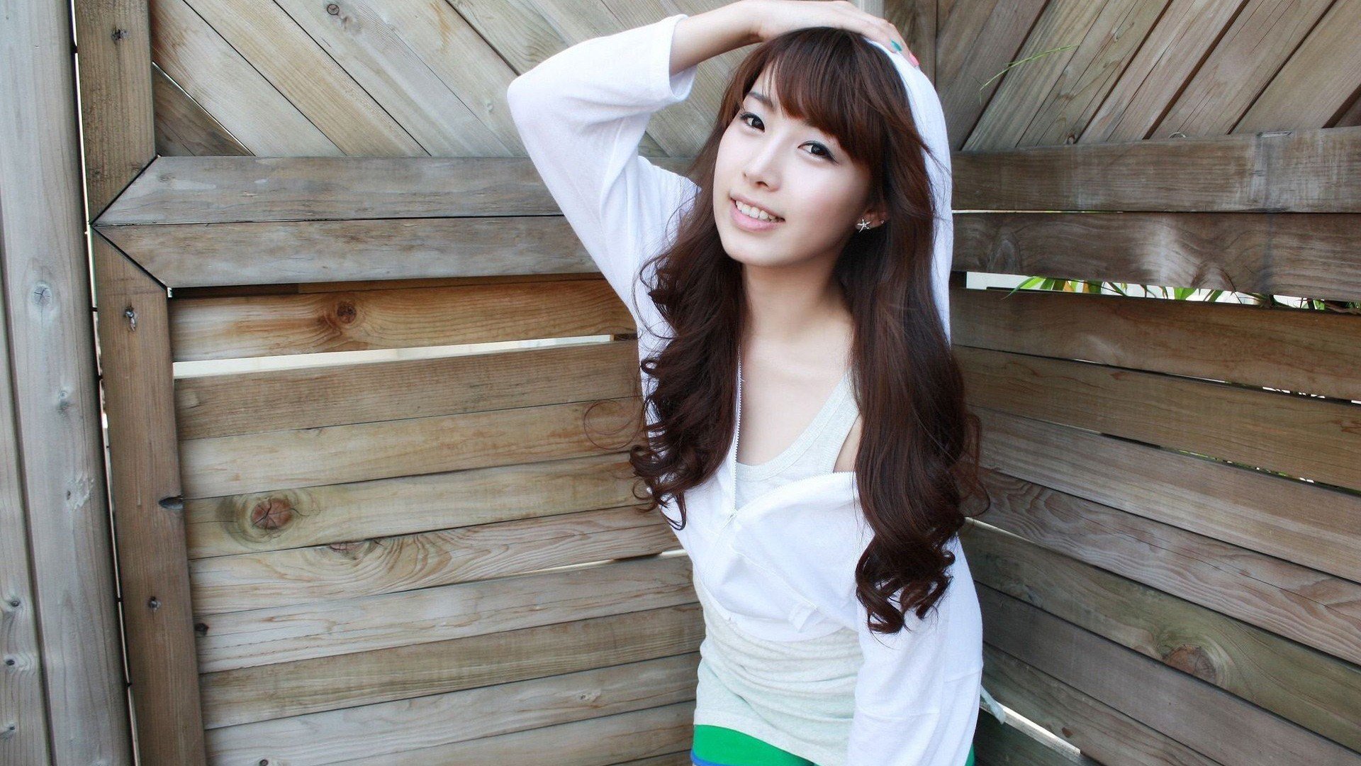 美女 清纯佳人 青春 温暖 安静 清新