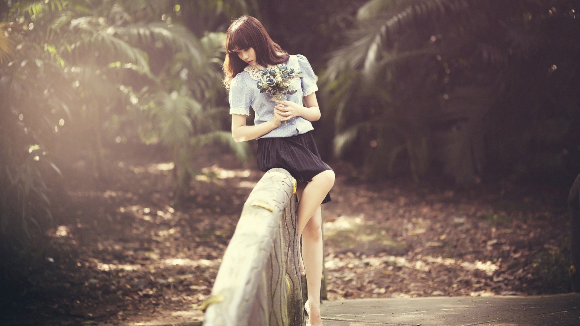 美女 清纯佳人 青春 温暖 安静 清新