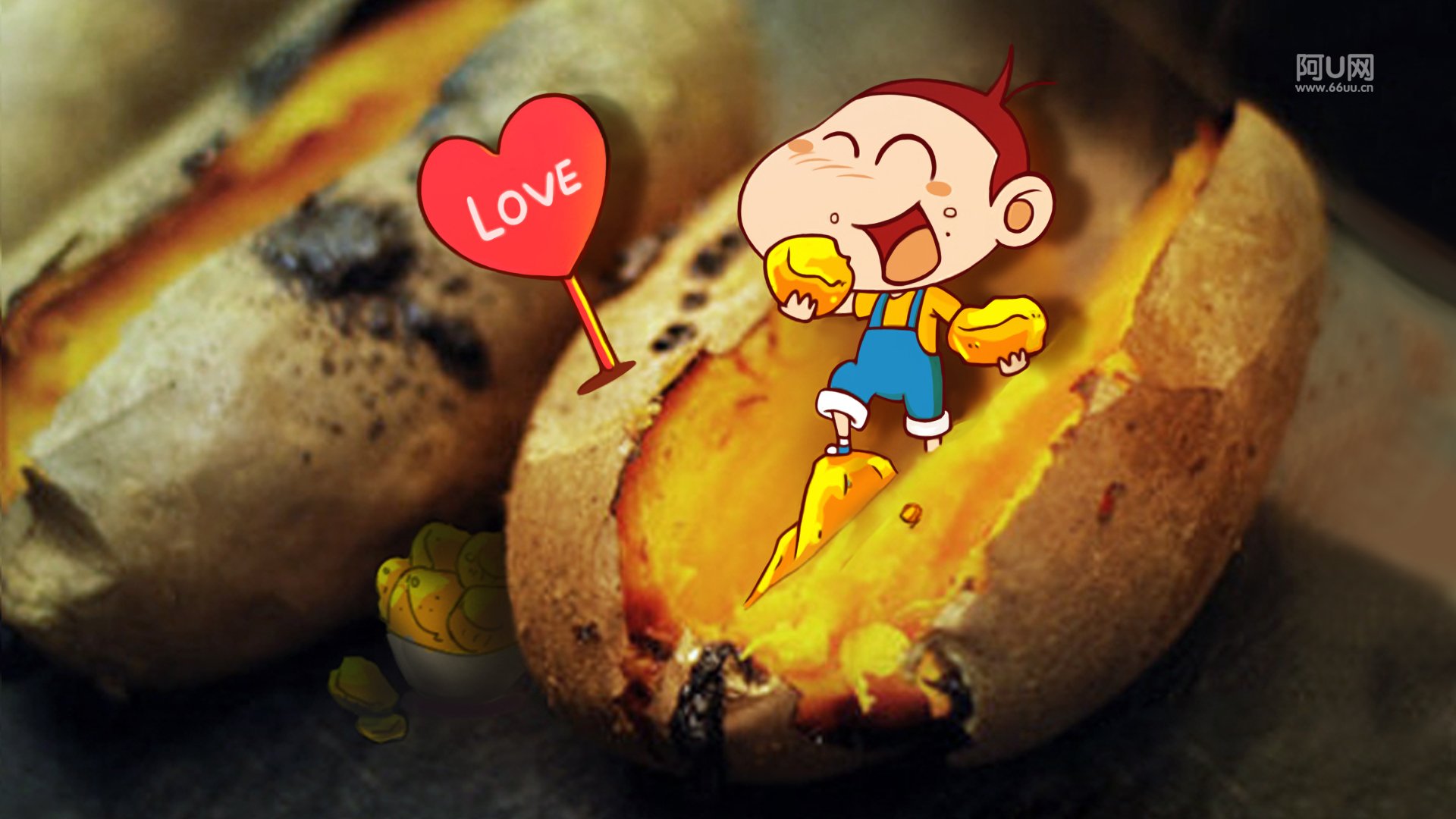 动漫卡通 手绘 阿U 阿U的旅行日记