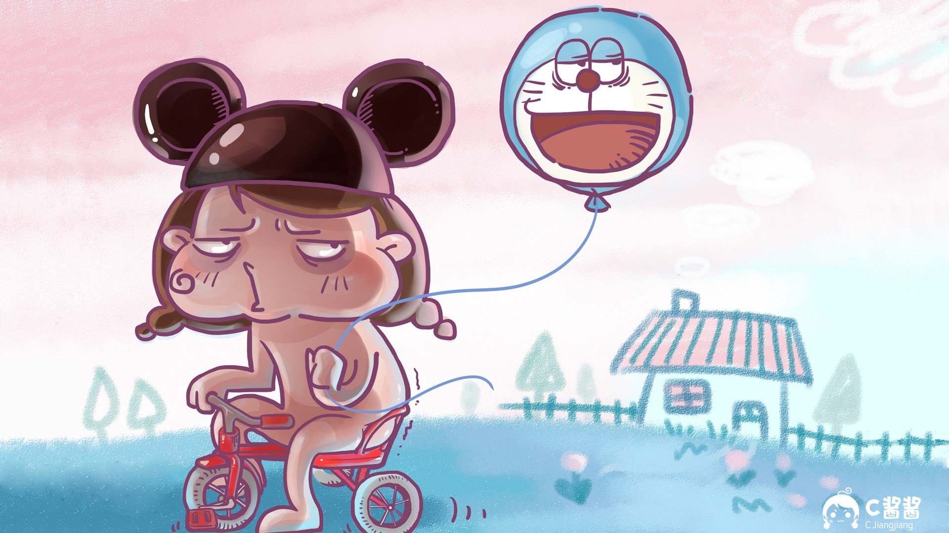 动漫 手绘 机器猫 童年 回忆 蓝胖子 可爱