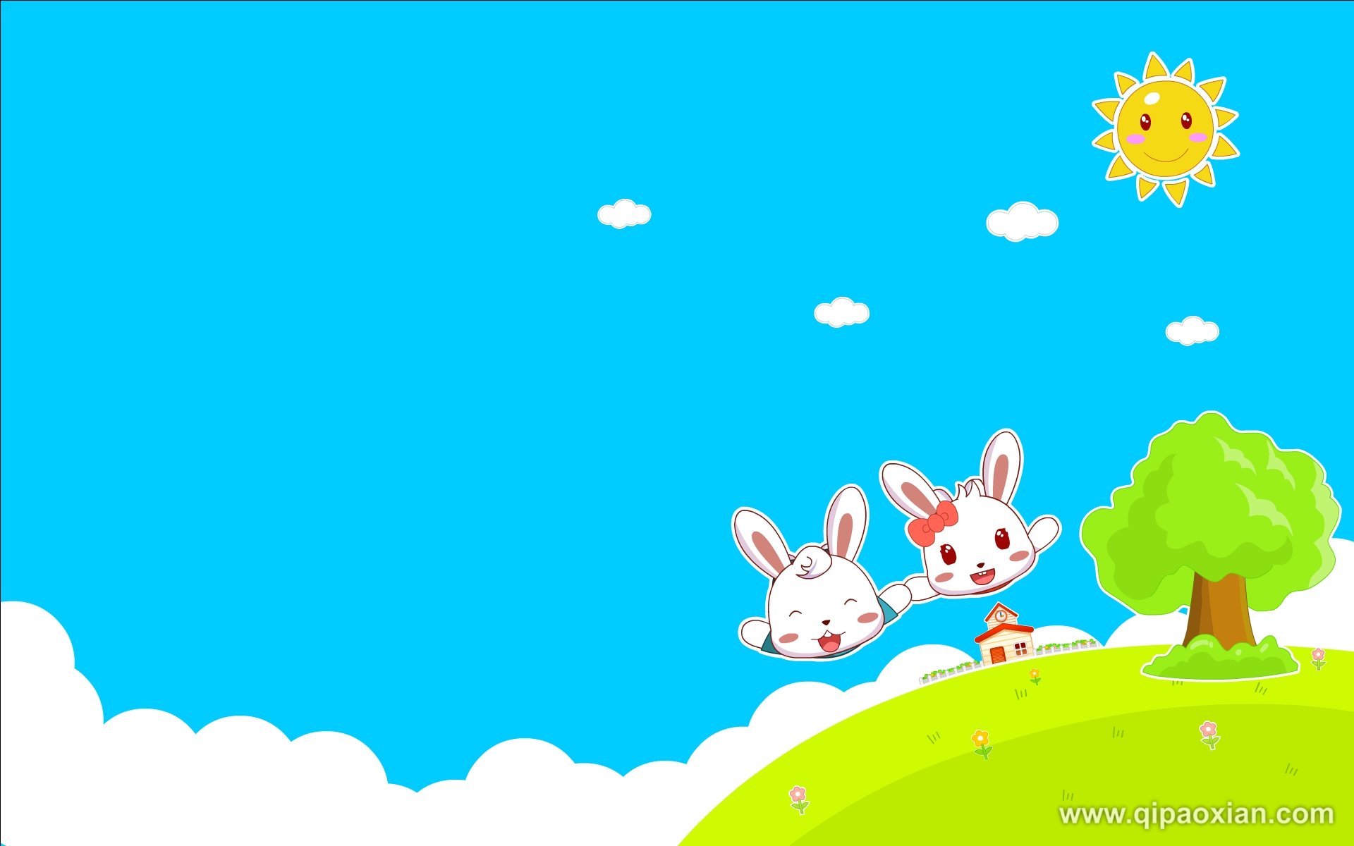 动漫 手绘 兔小贝