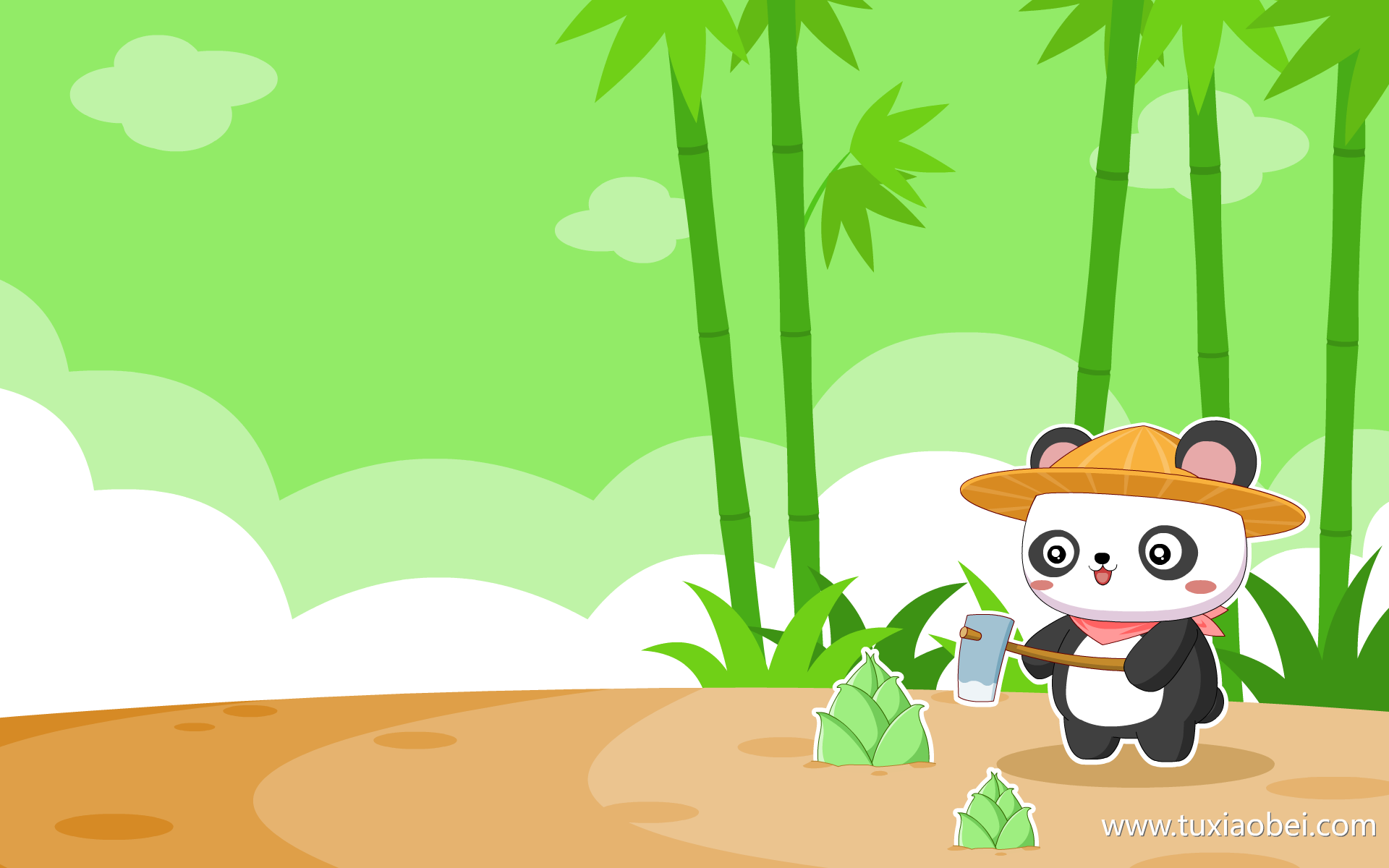 动漫 手绘 兔小贝