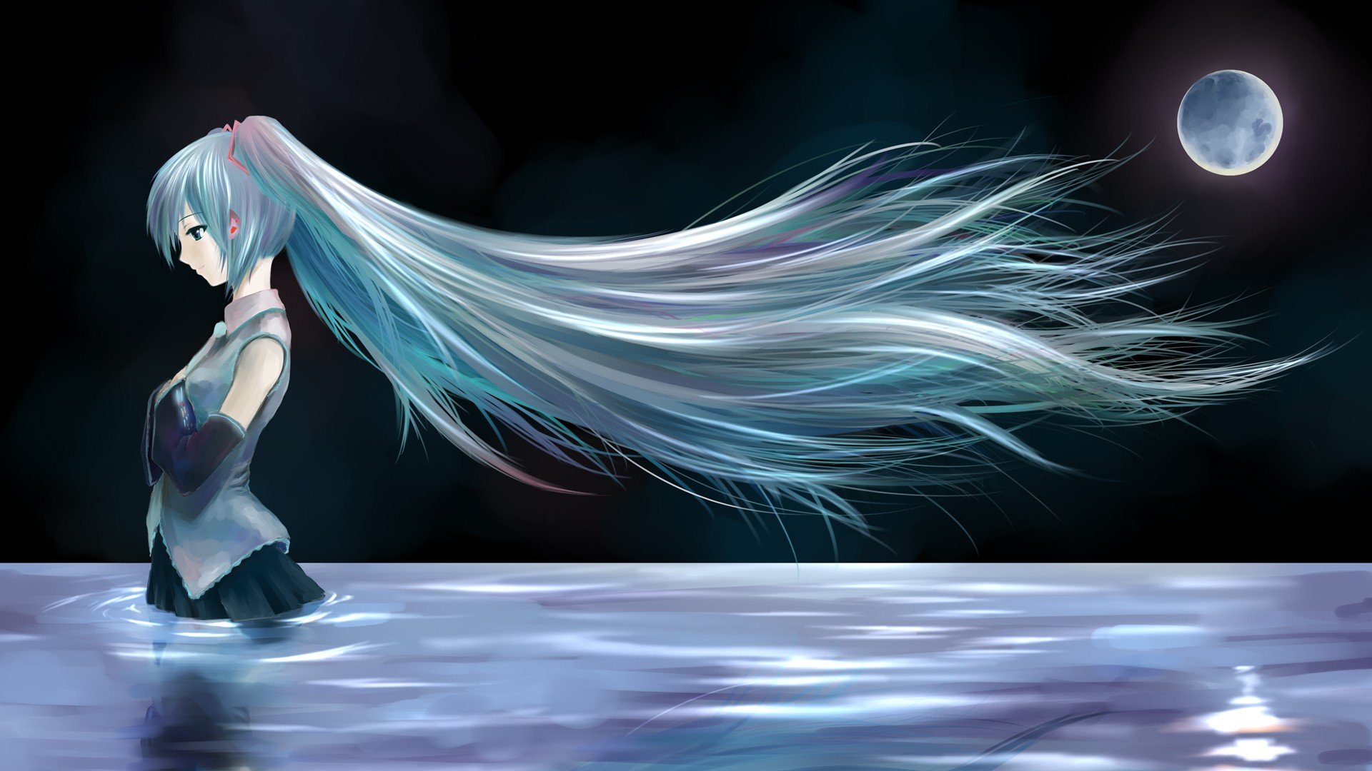 动漫 手绘 初音未来