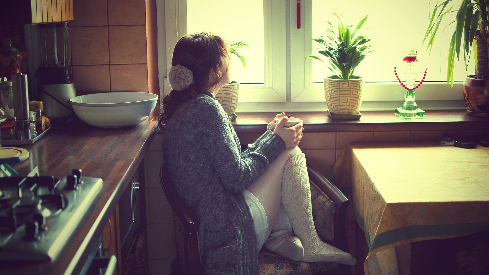 美女 清纯 安静 清新 唯美 伤感 寂寞