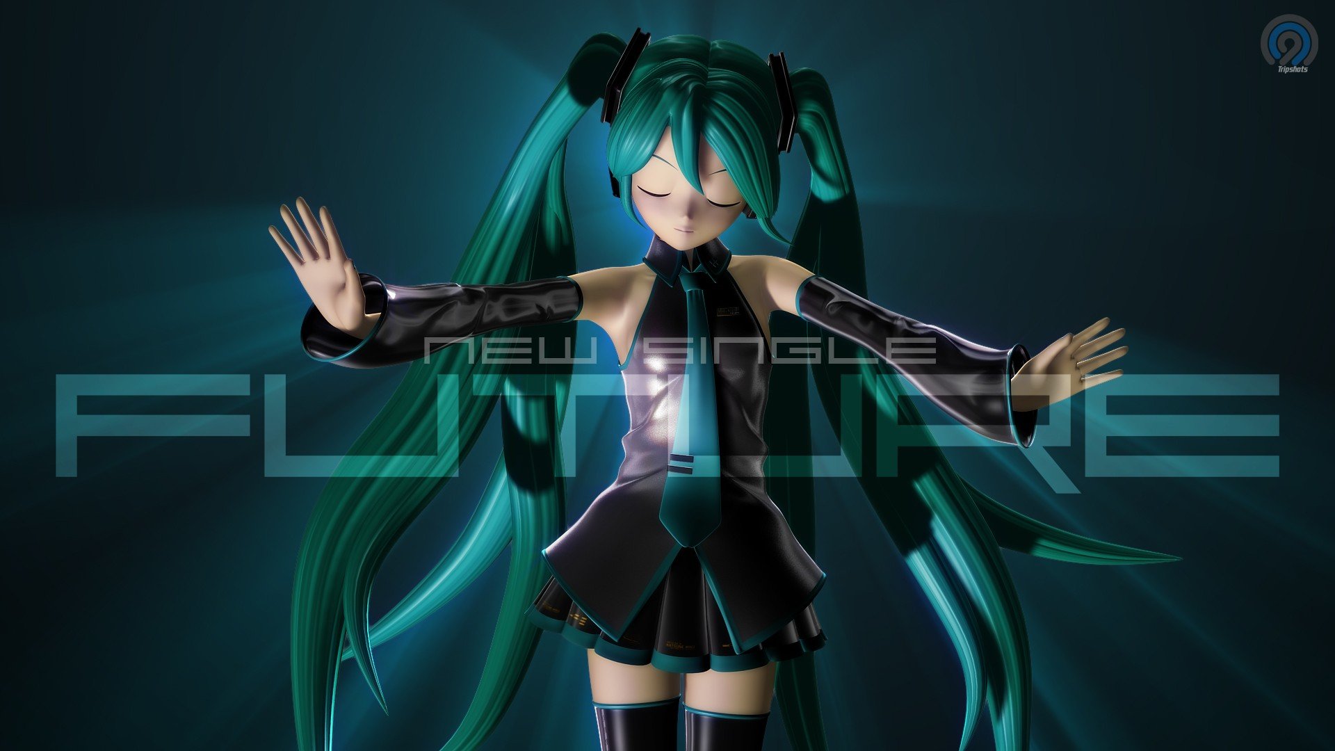 动漫 手绘 初音未来