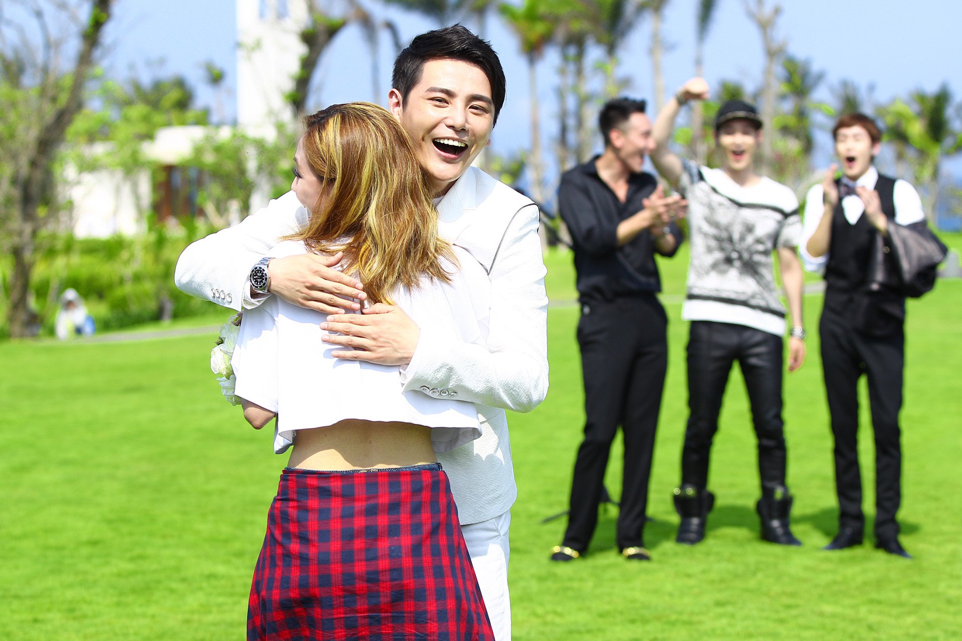 如果爱 明星 综艺 王霏霏 孙坚