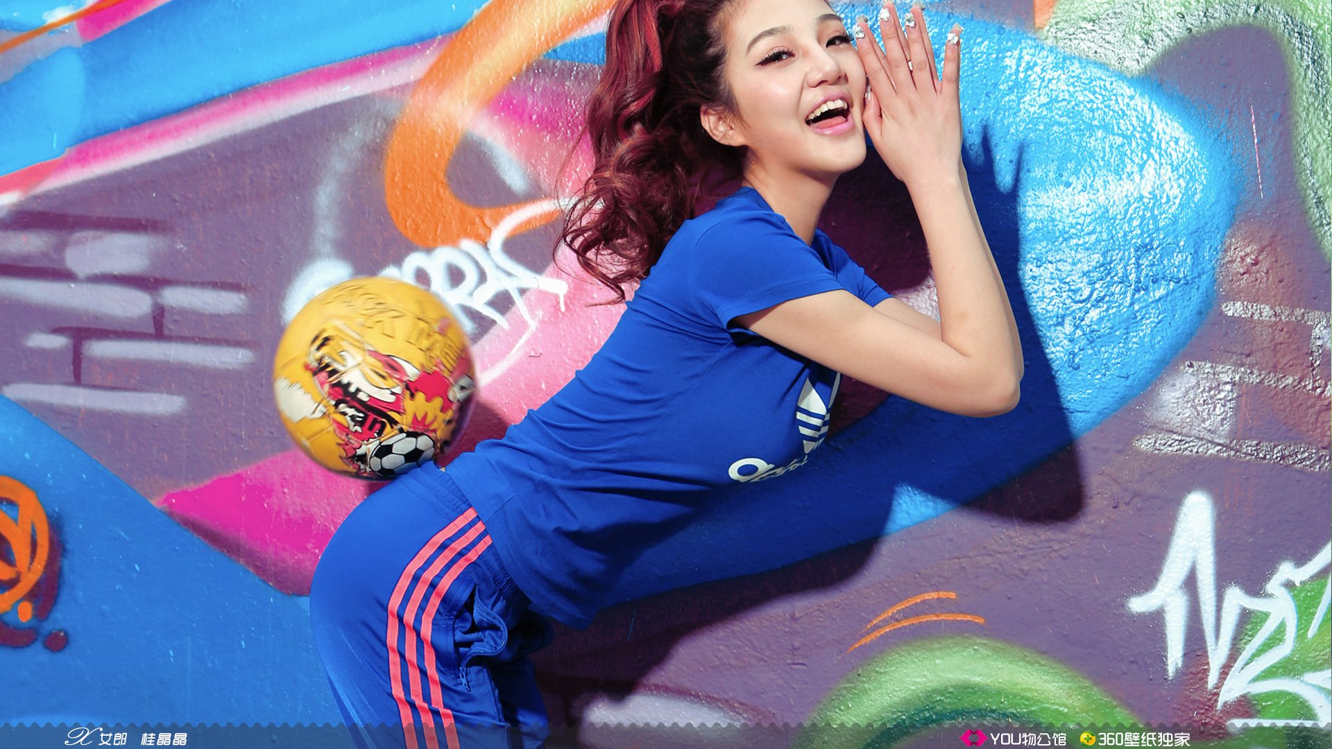 YOU物公馆  @YOU物公馆官博 美女 YOU物馆 足球宝贝 世界杯 X女郎 桂晶晶
