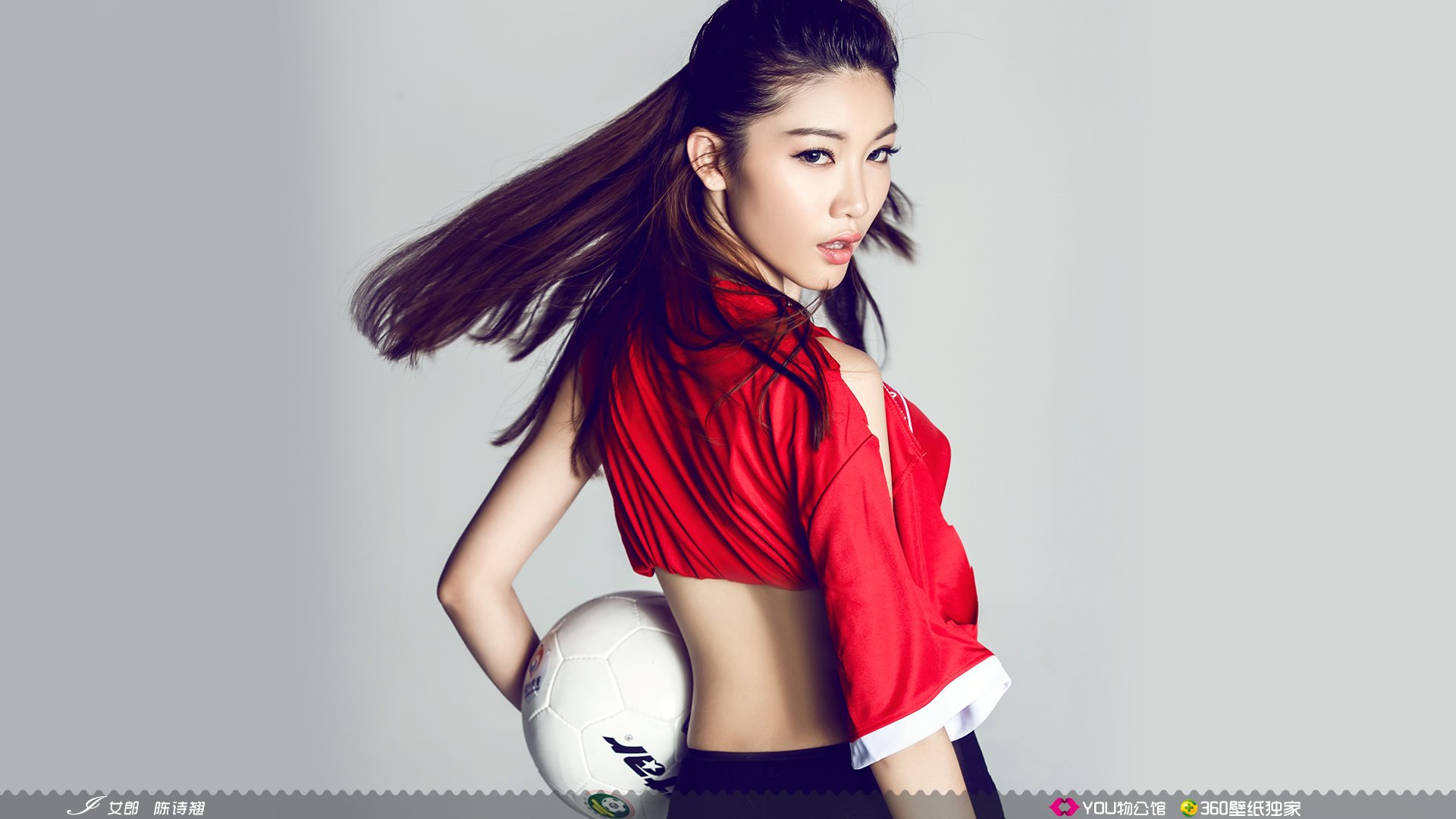 YOU物公馆  @YOU物公馆官博 美女 YOU物馆 足球宝贝 世界杯 瑞士队 I女郎 陈诗翘