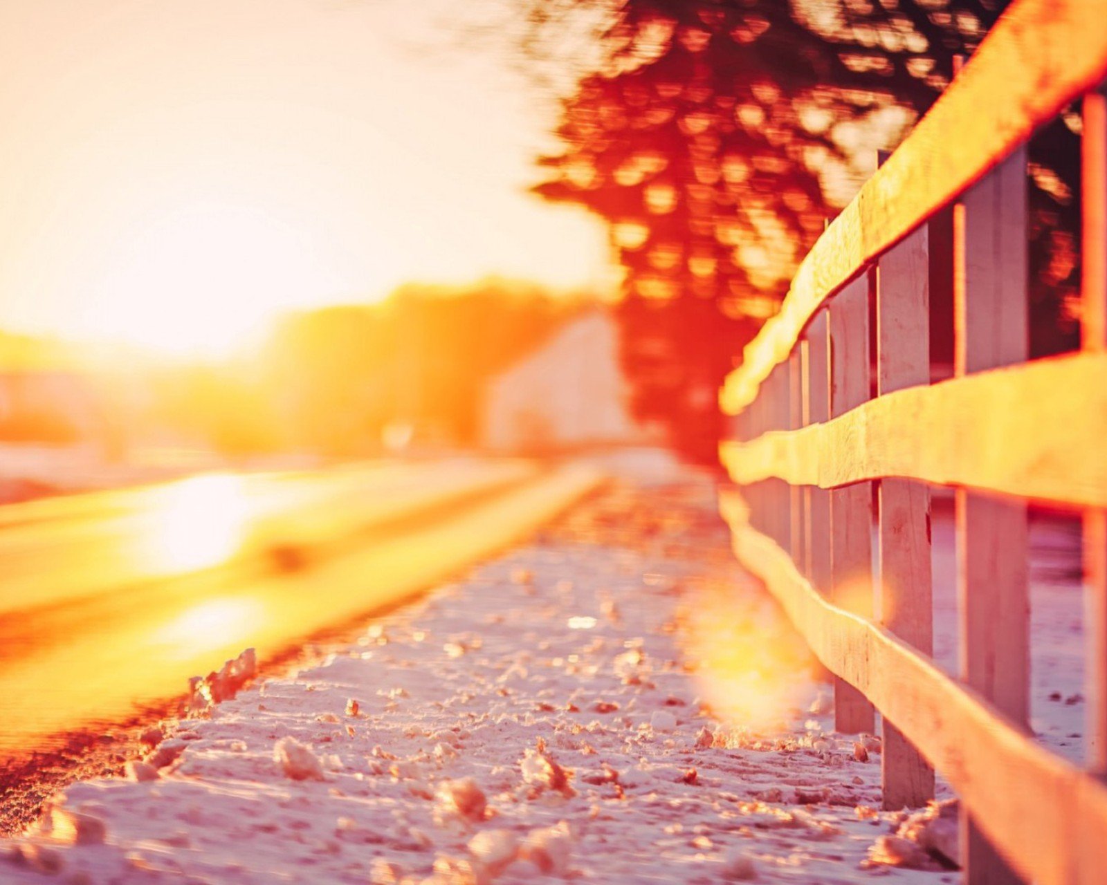 小清新 唯美 温馨 安静 夕阳