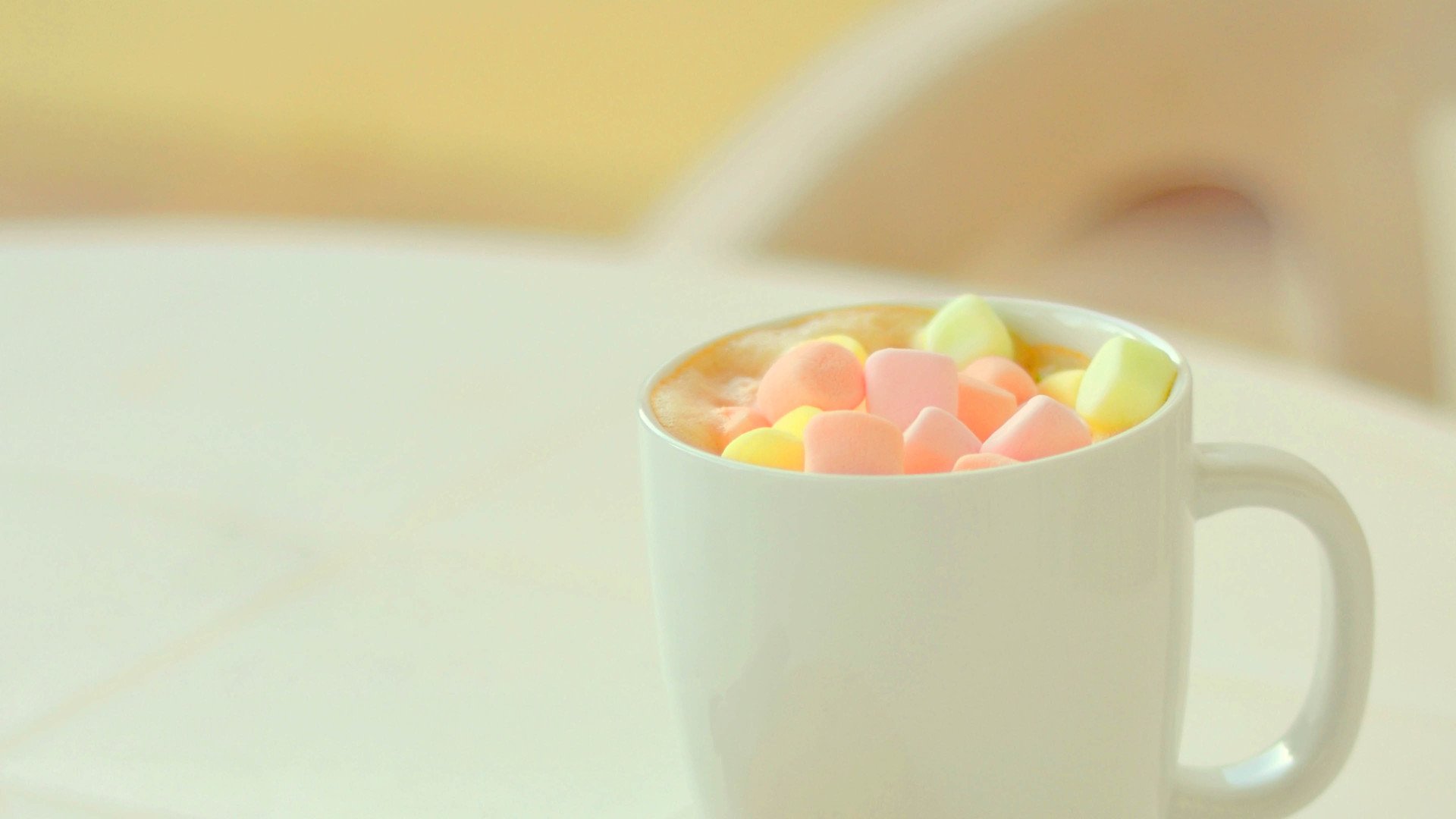 小清新 唯美 温馨 安静 杯子 糖果