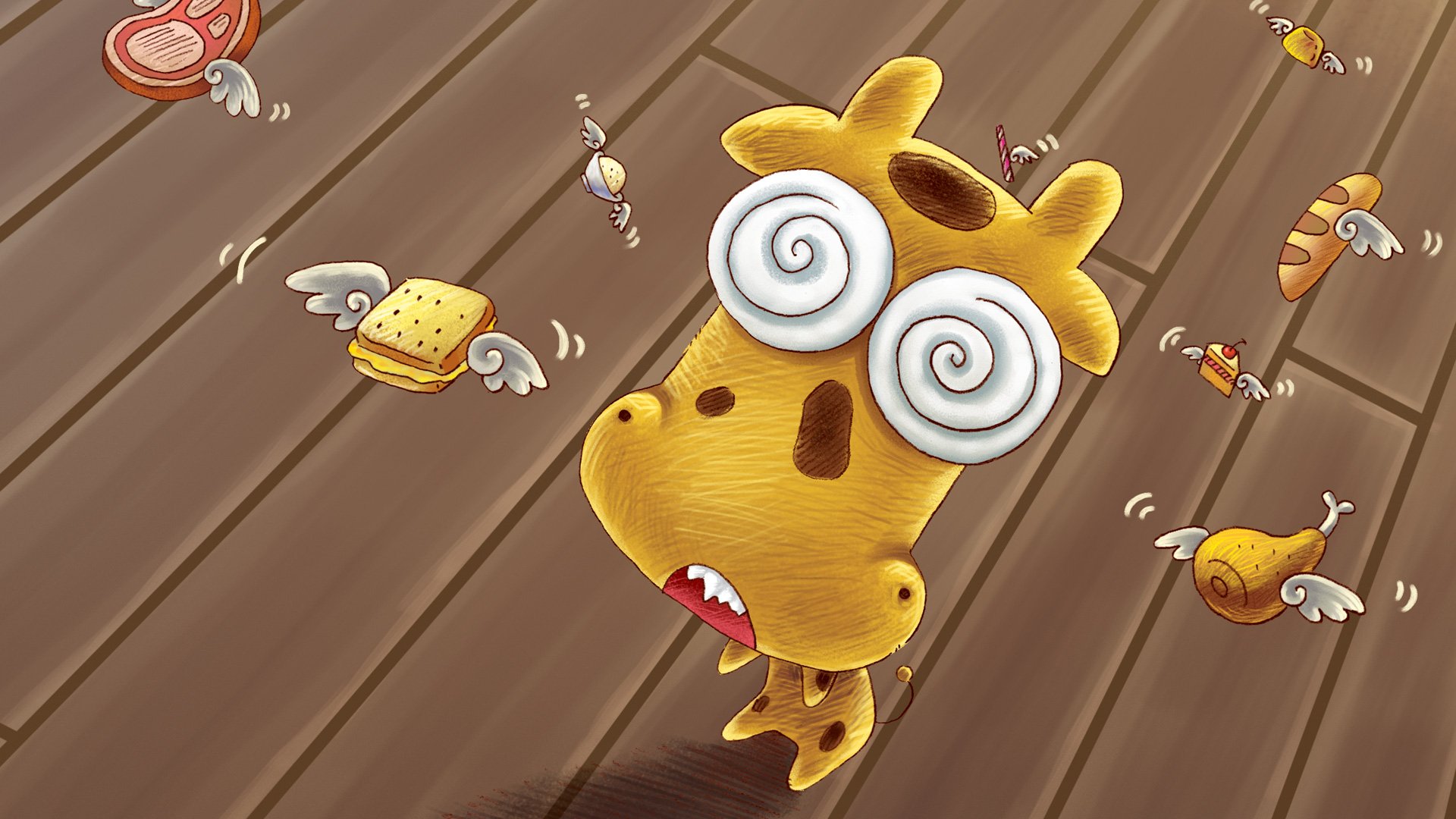 迷雾中的但丁 长颈鹿