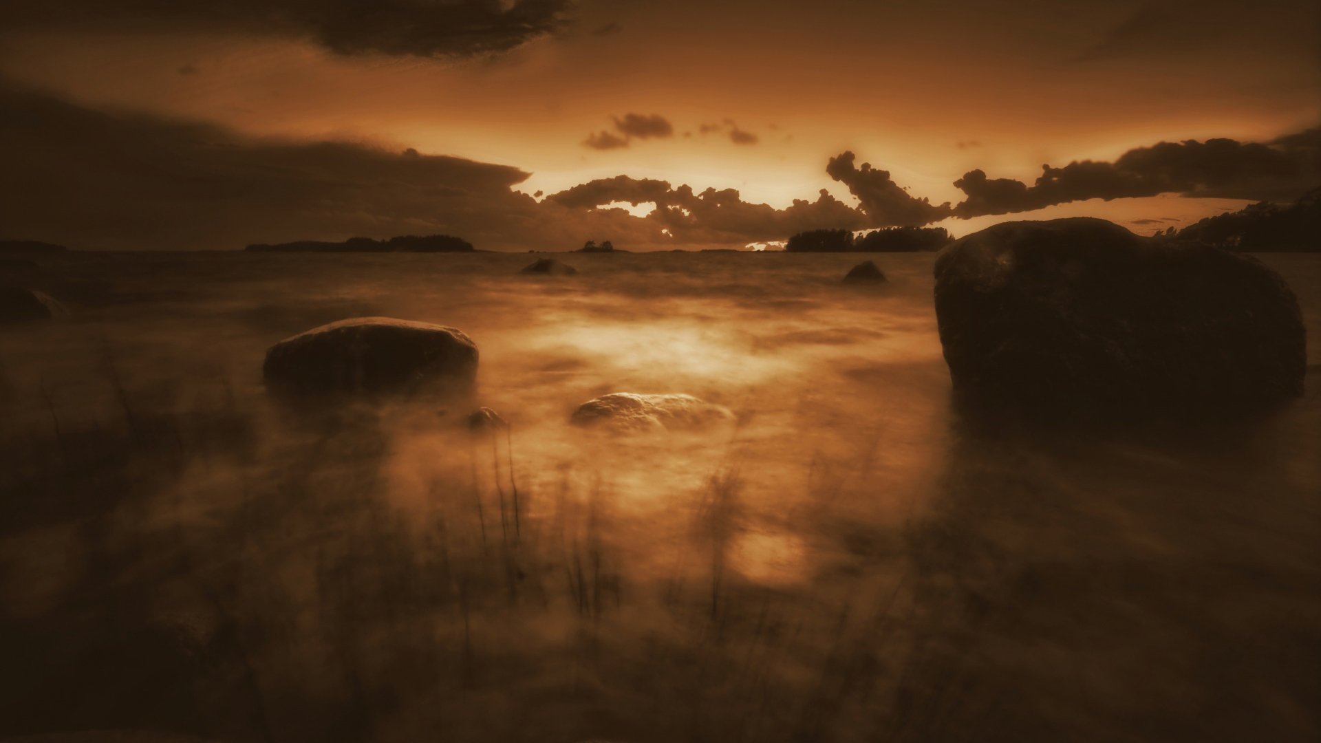 风景 自然风光 黄昏 夕阳 傍晚 落日 唯美 意境 落日余晖