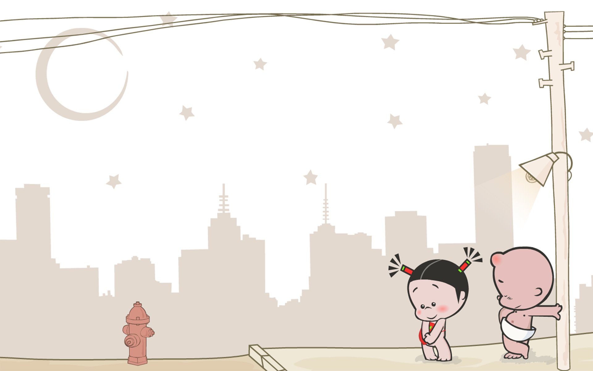 七夕 情人节 情侣 爱情 小破孩