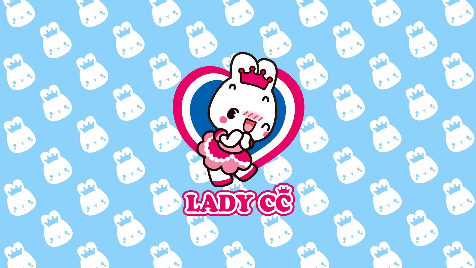 卡通 手绘 LADYCC 公主茜茜 兔子 首发