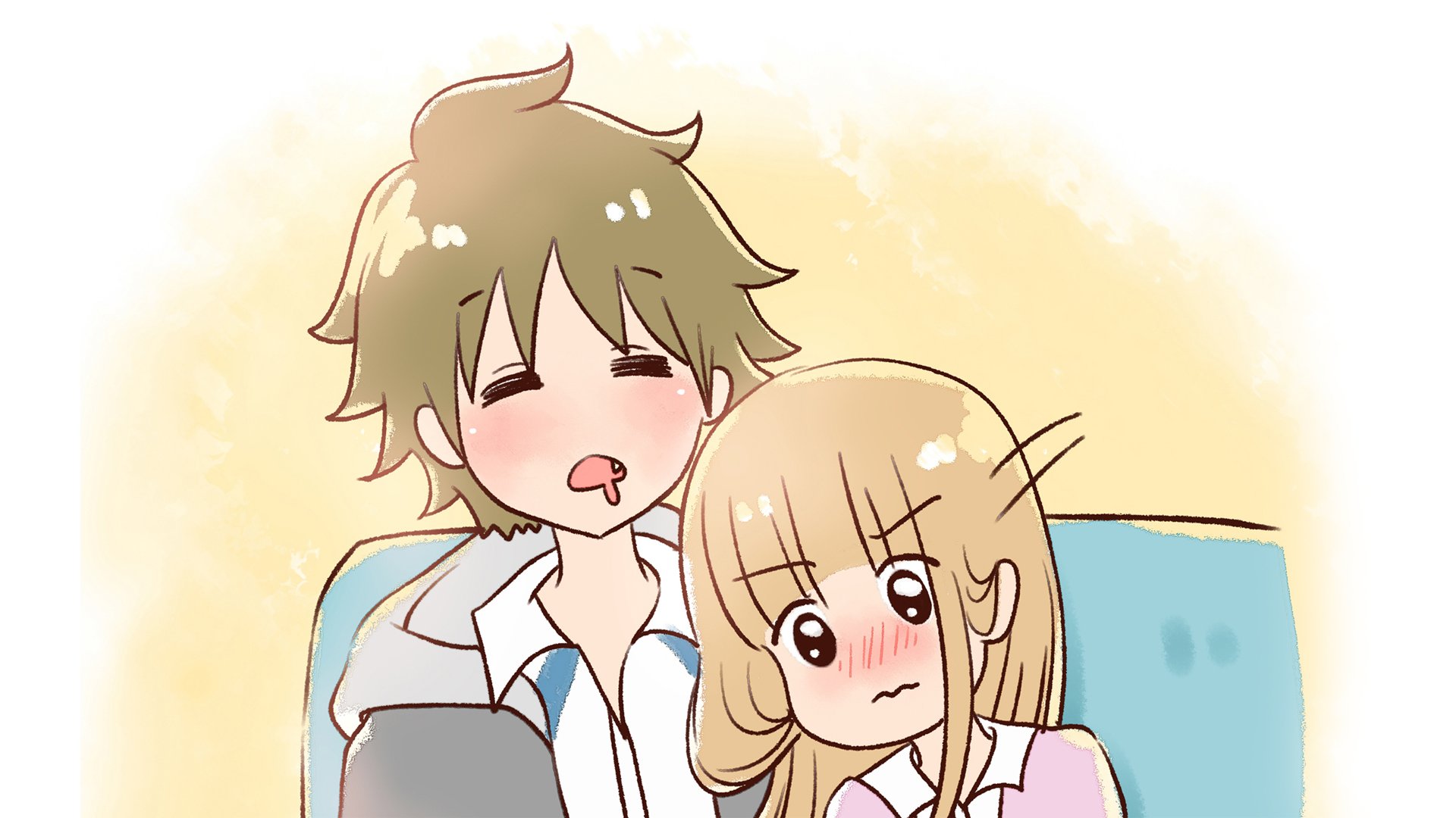 卡通 伟大的安妮 安妮 @伟大的安妮 安妮和王小明 爱情 情侣