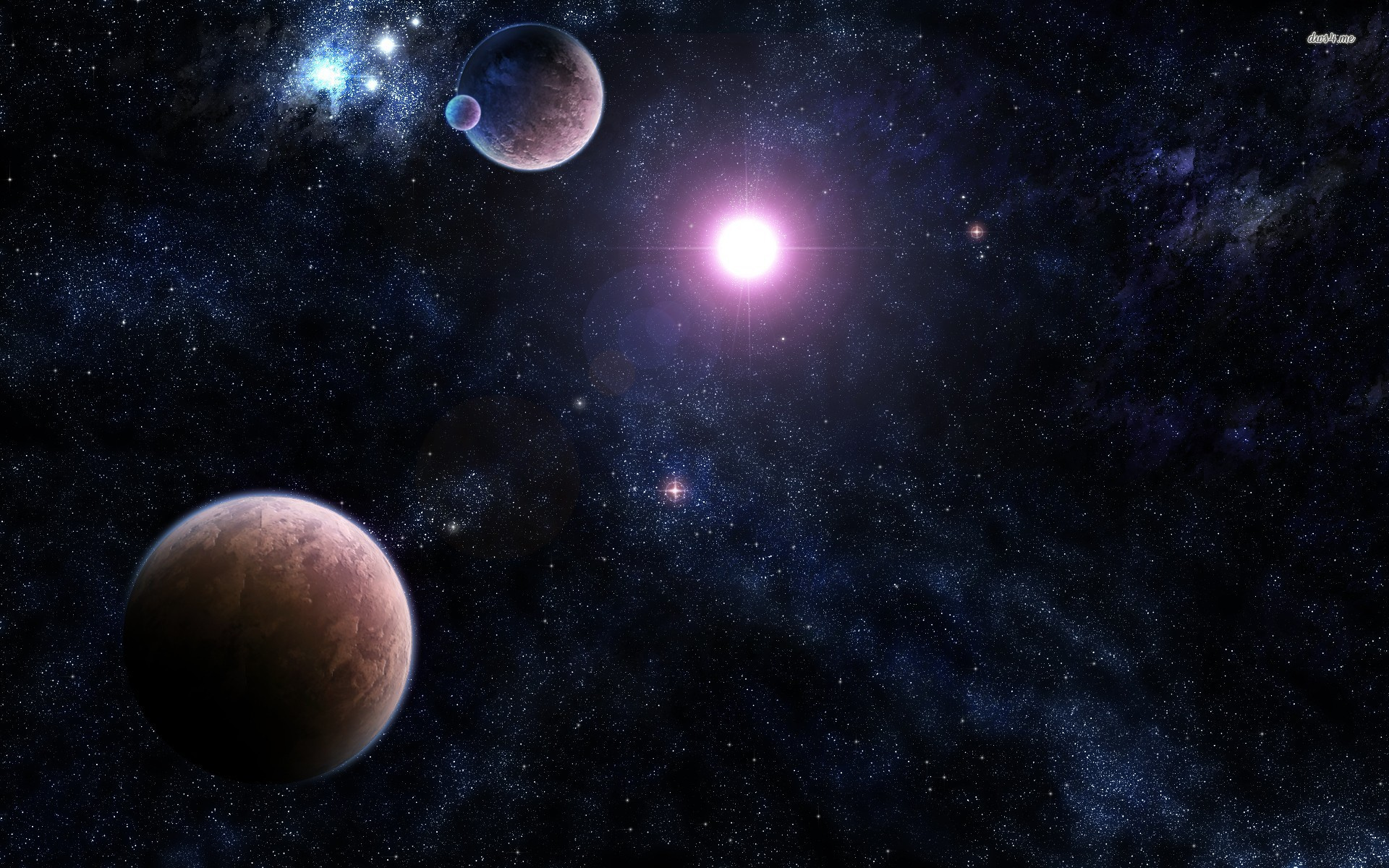 炫酷 星空 宇宙 十二月四日 儿童桌面专用