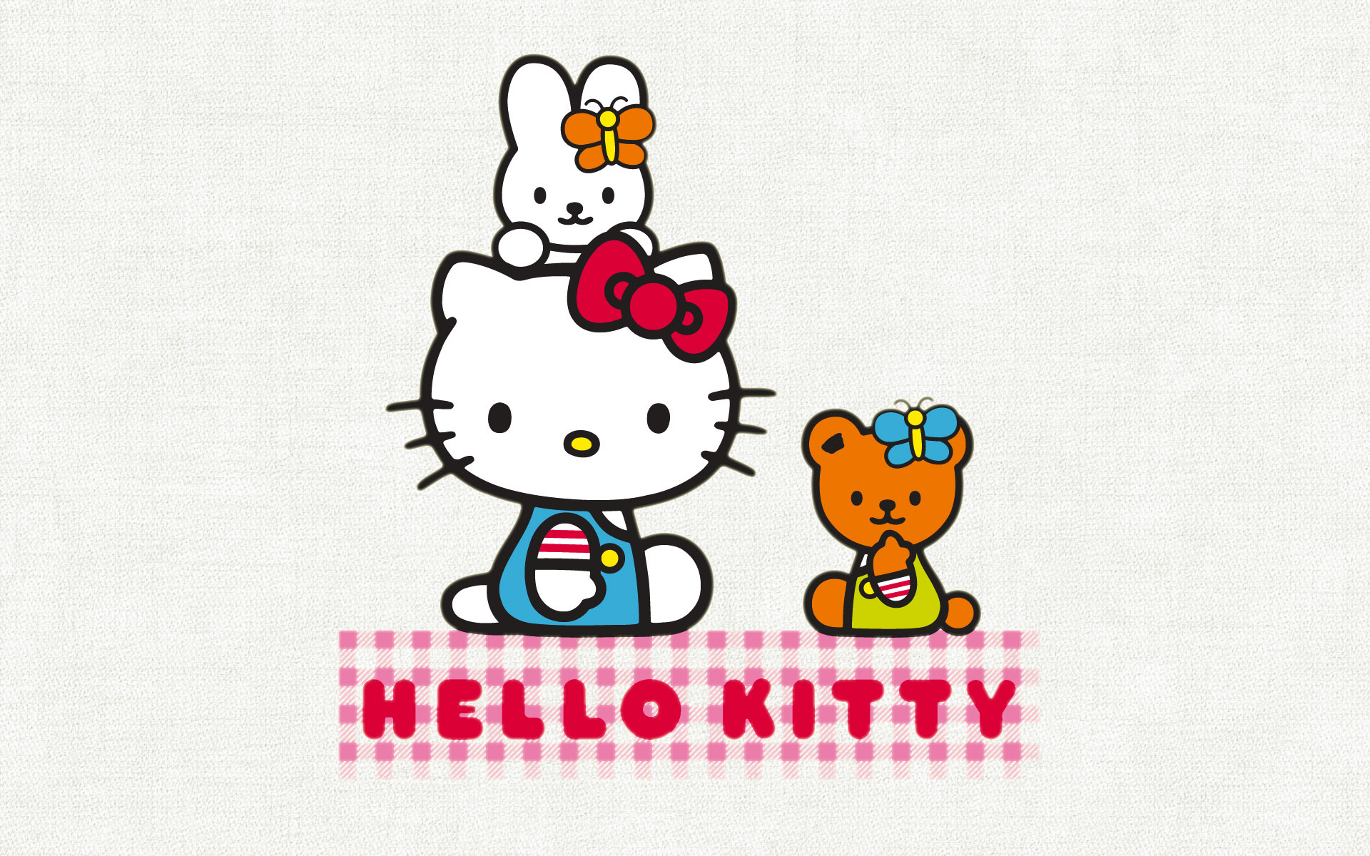 Hello Kitty 可爱 卡通 宽屏