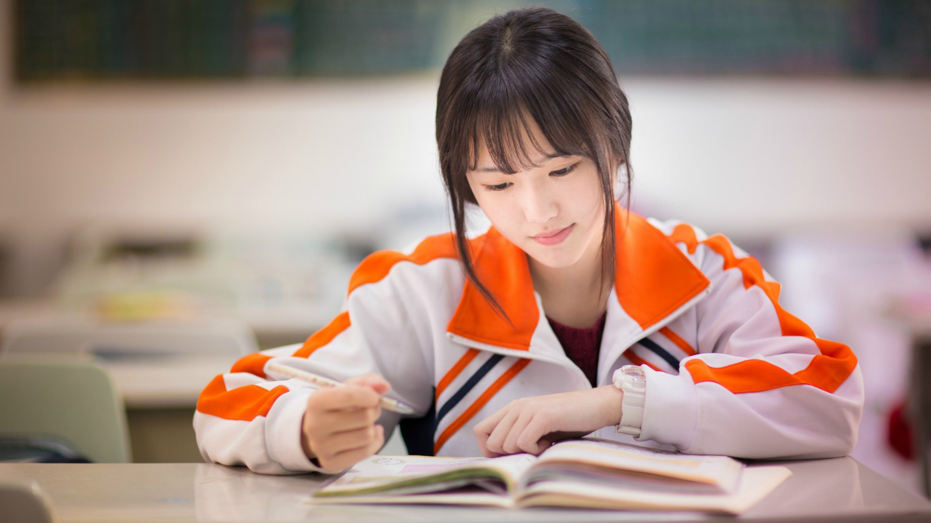 清纯 学校 校园 同桌