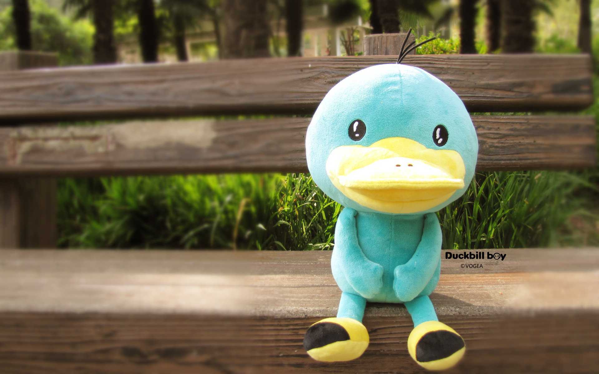 鸭嘴兽男孩 公仔