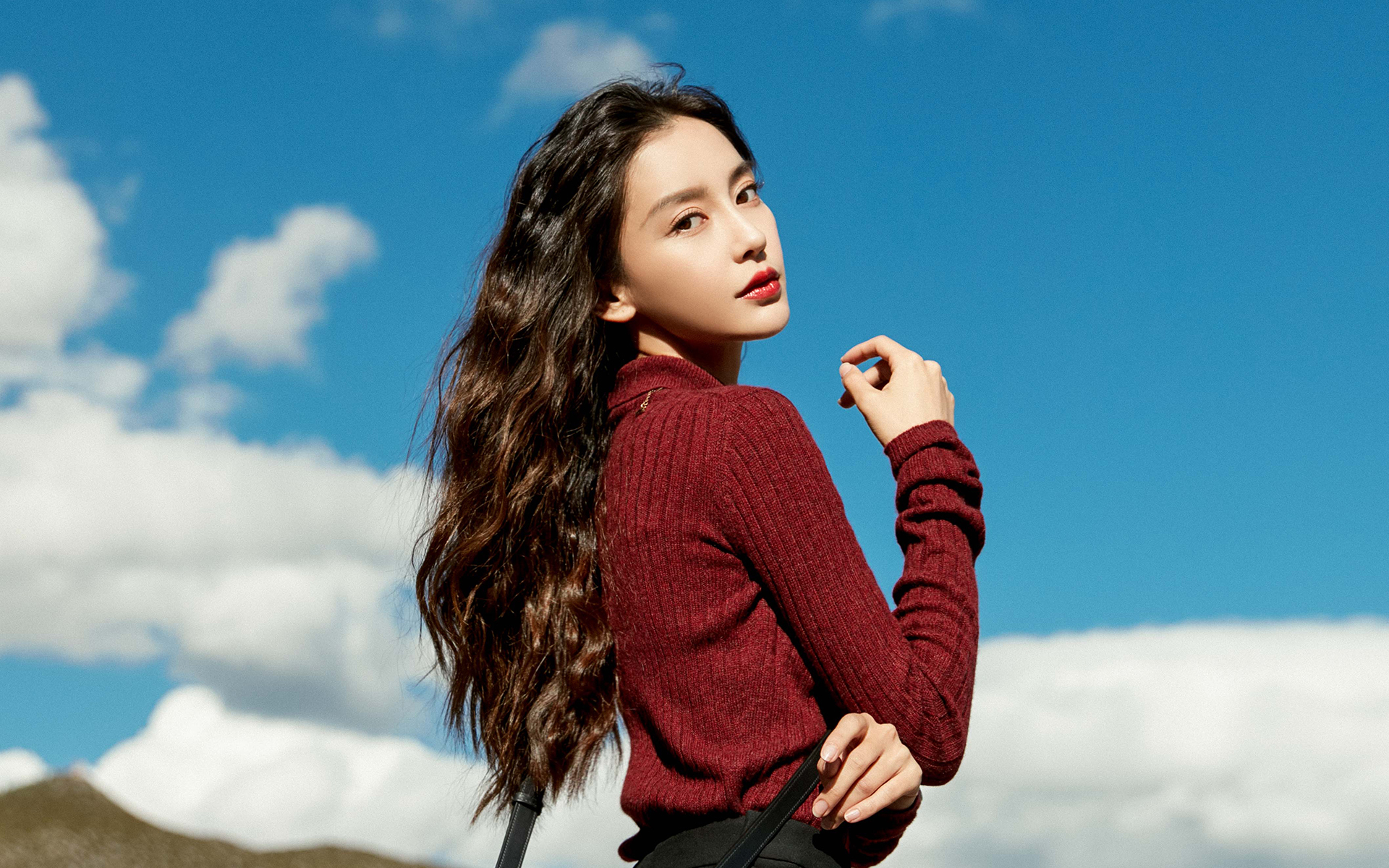 明星风尚 杨颖 angelbaby