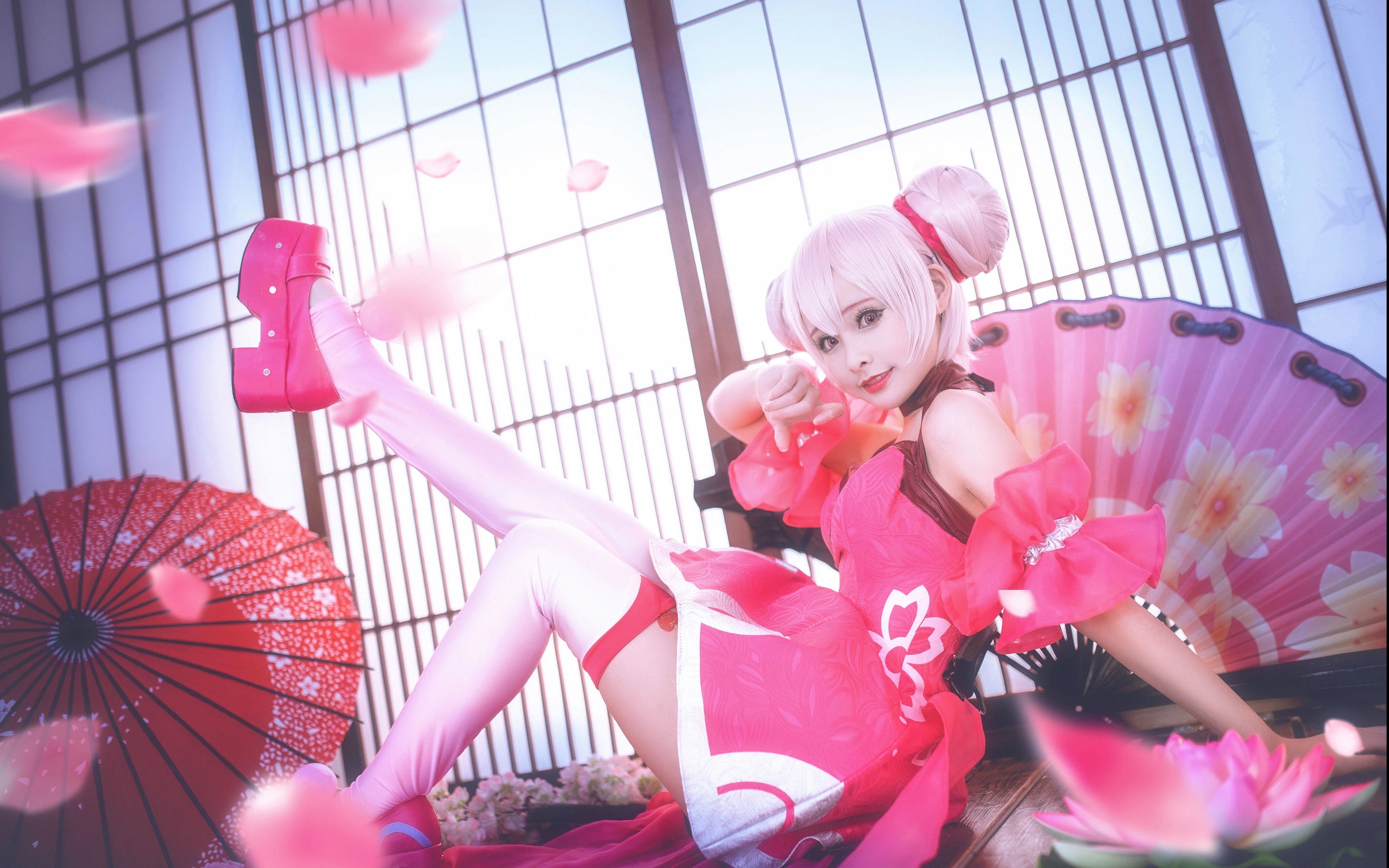 美女 唯美COS cosplay王者荣耀小乔