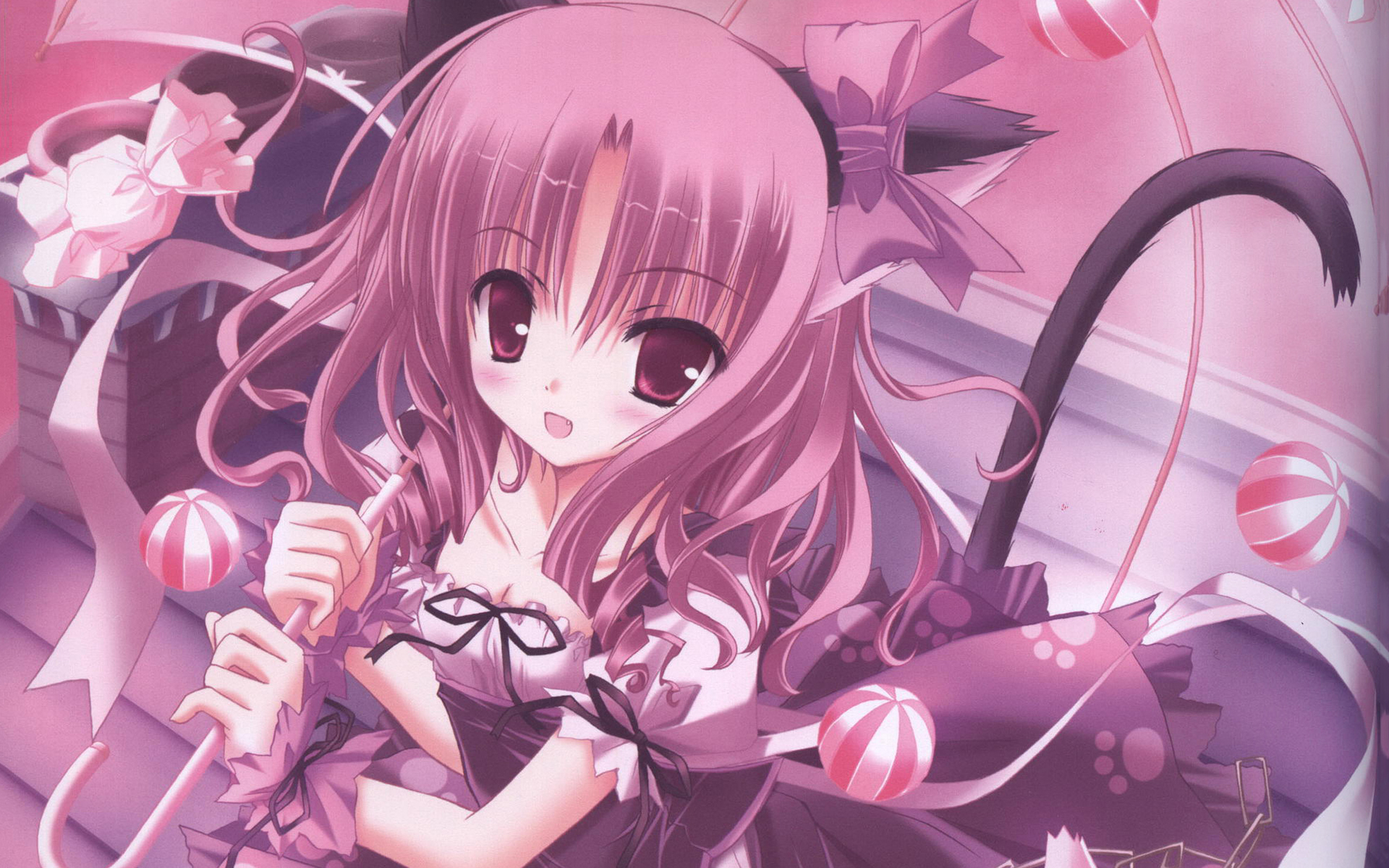 白夜茶会 萝莉 插画 漫画