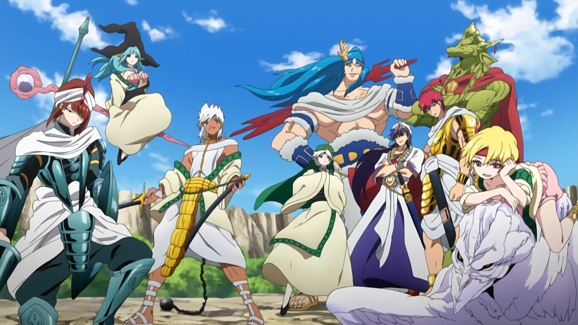 魔笛MAGI 热血 冒险 动漫