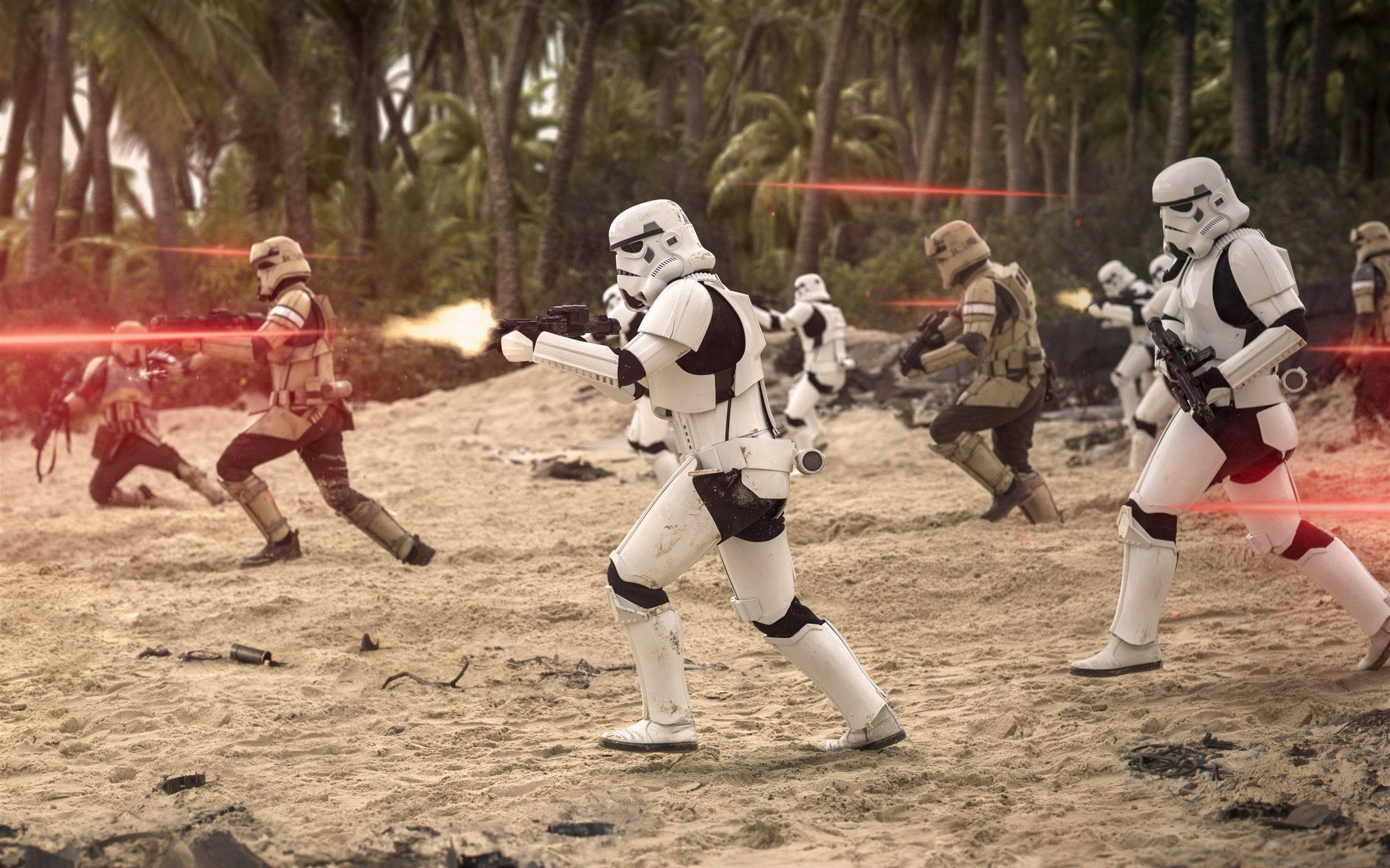 侠盗一号 机器人 战斗