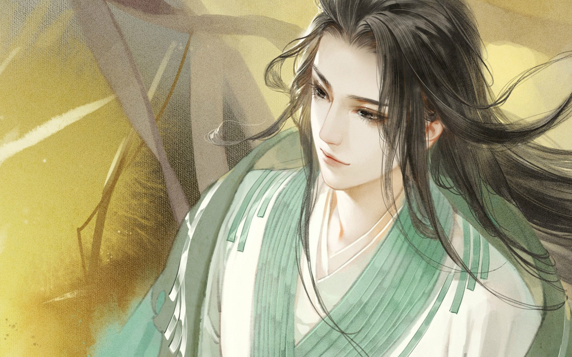 炫酷时尚 古风 耽美 手绘 中国风