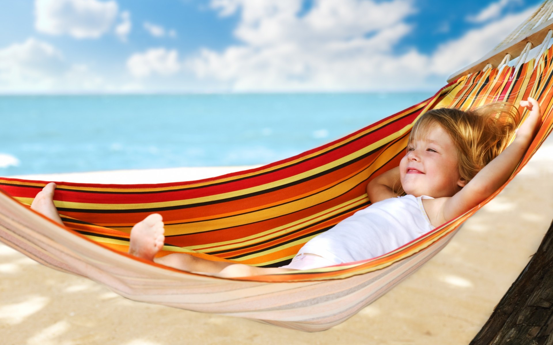 宝贝 可爱 欧美 吊床