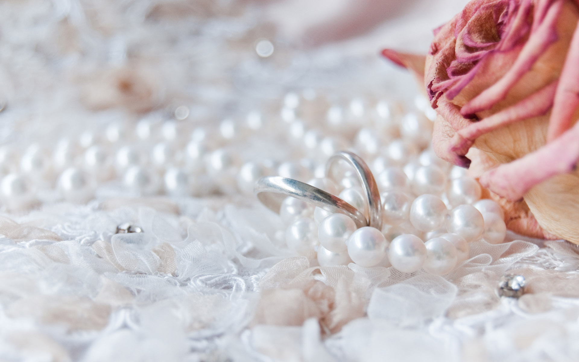 心动创意 珍珠 戒指