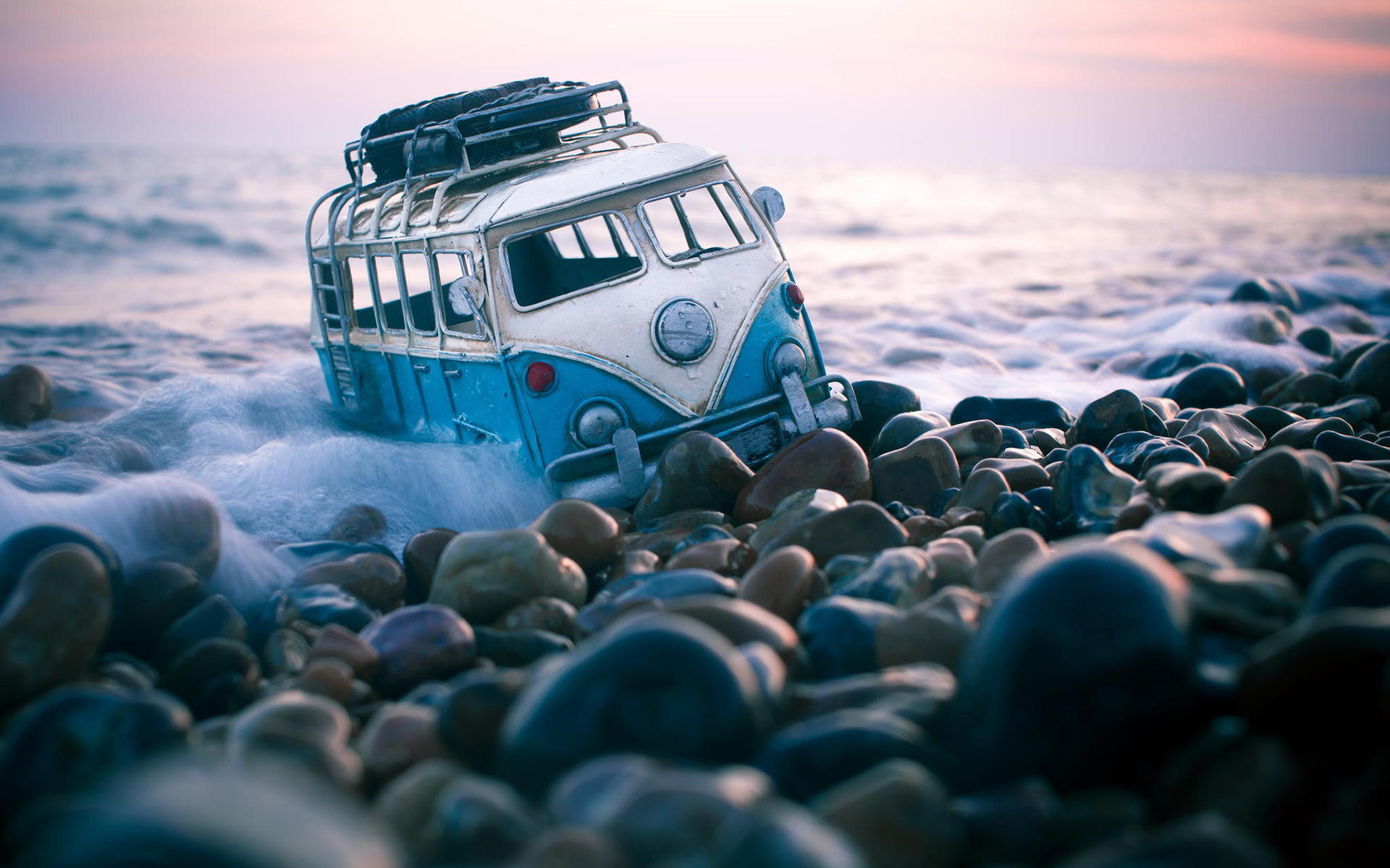 微型 模型 玩具 巴士