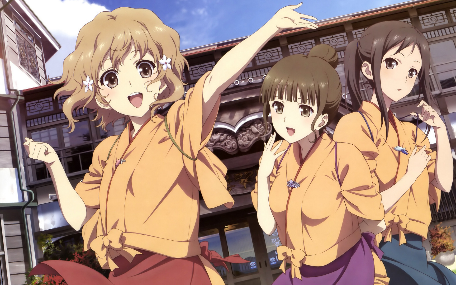 花开伊吕波 少女 励志 搞笑 情感 动漫