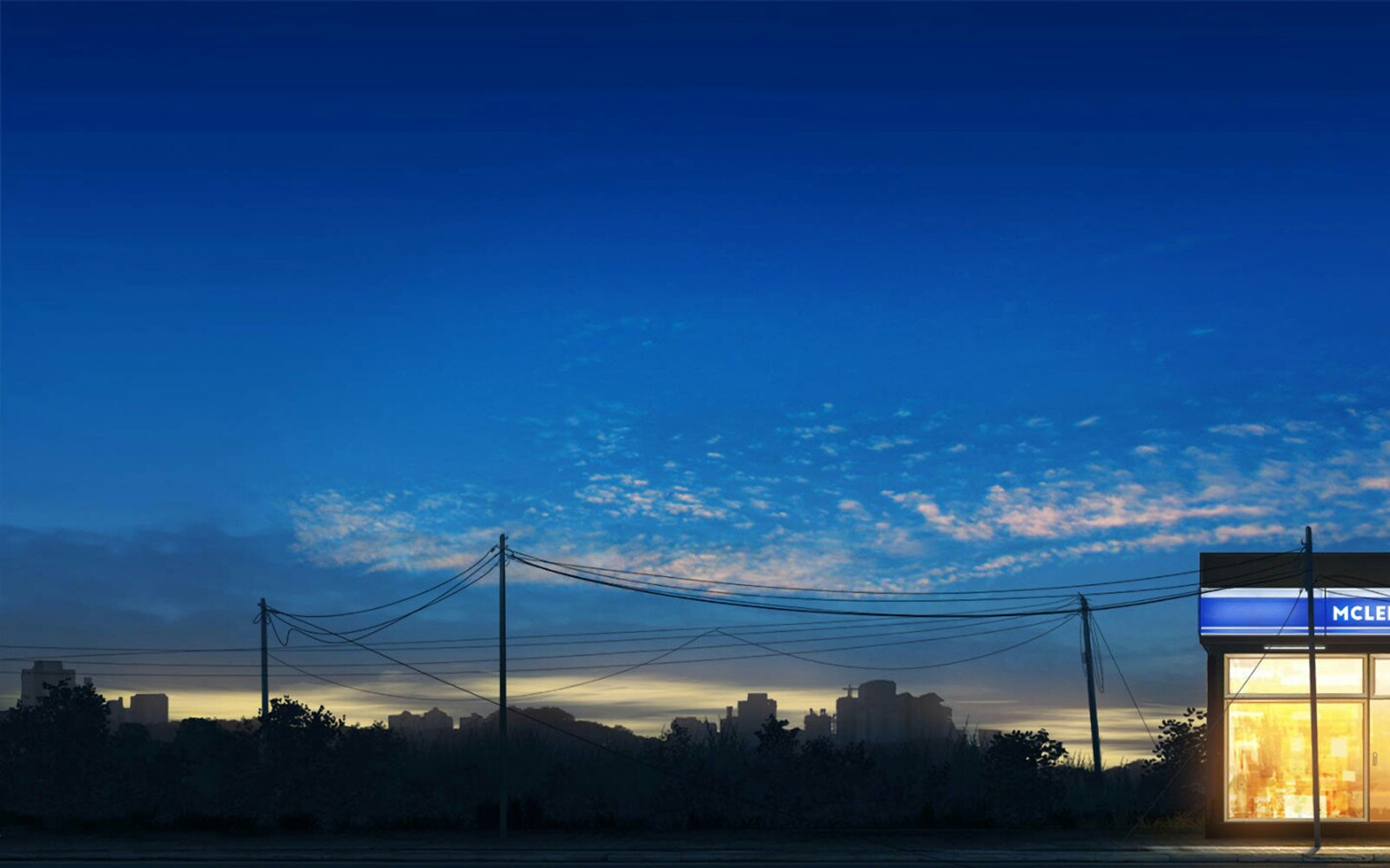 动漫 风景 唯美