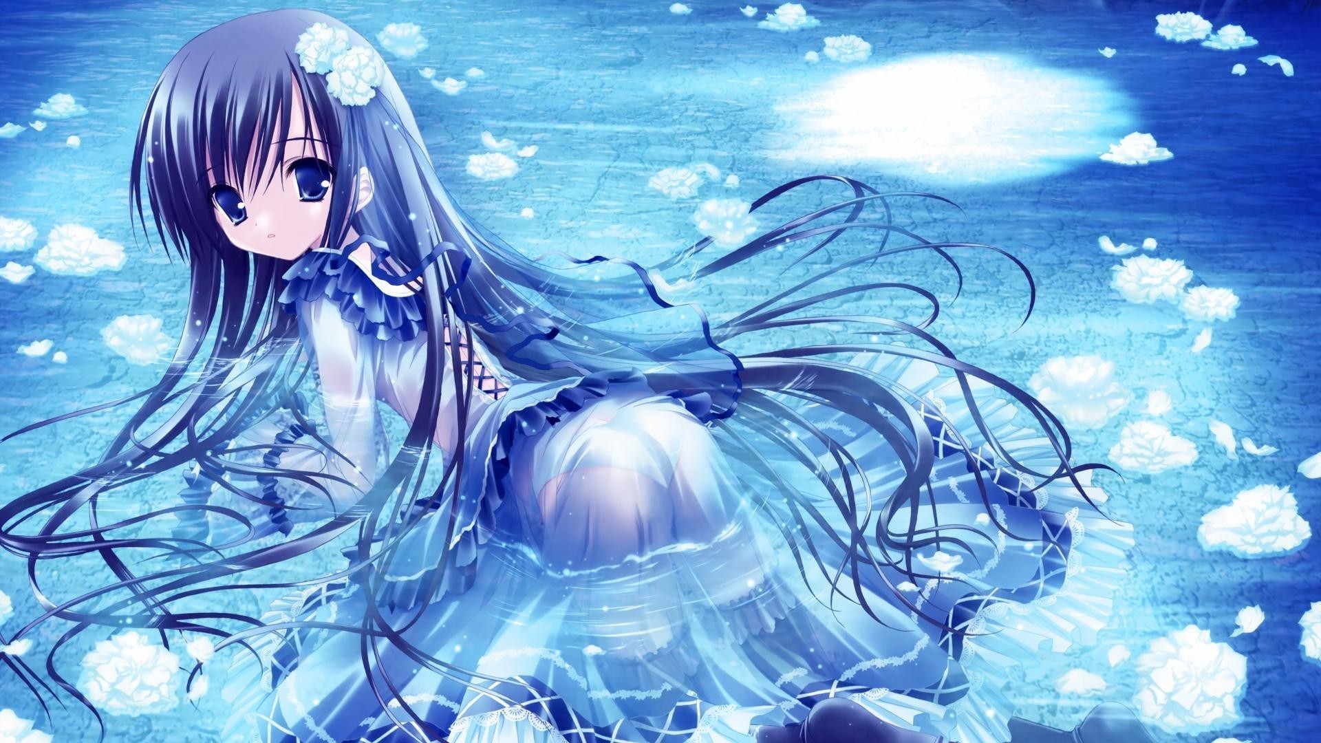 白夜茶会 萝莉 插画 漫画