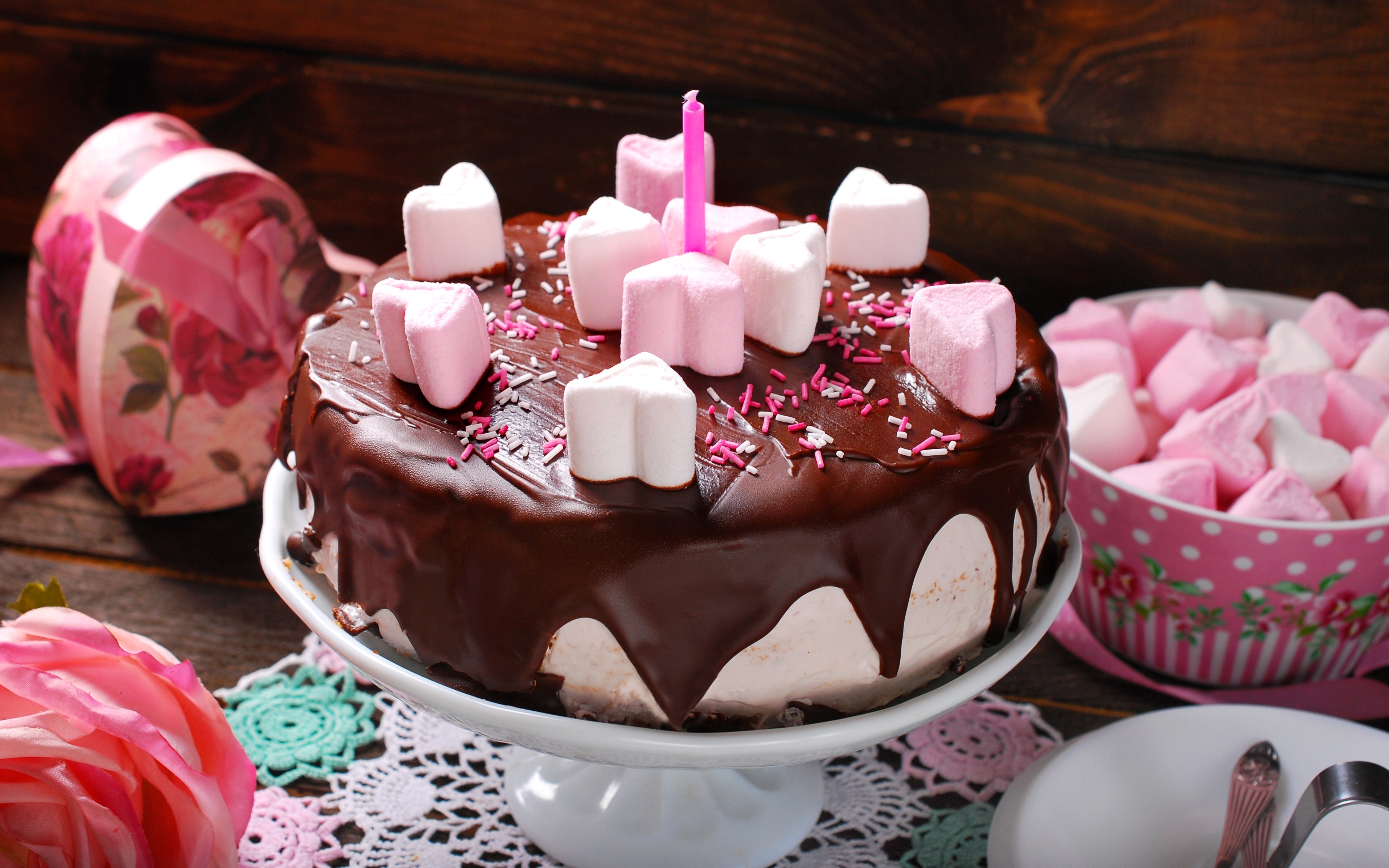 美食 蛋糕 生日 爱心 诱惑