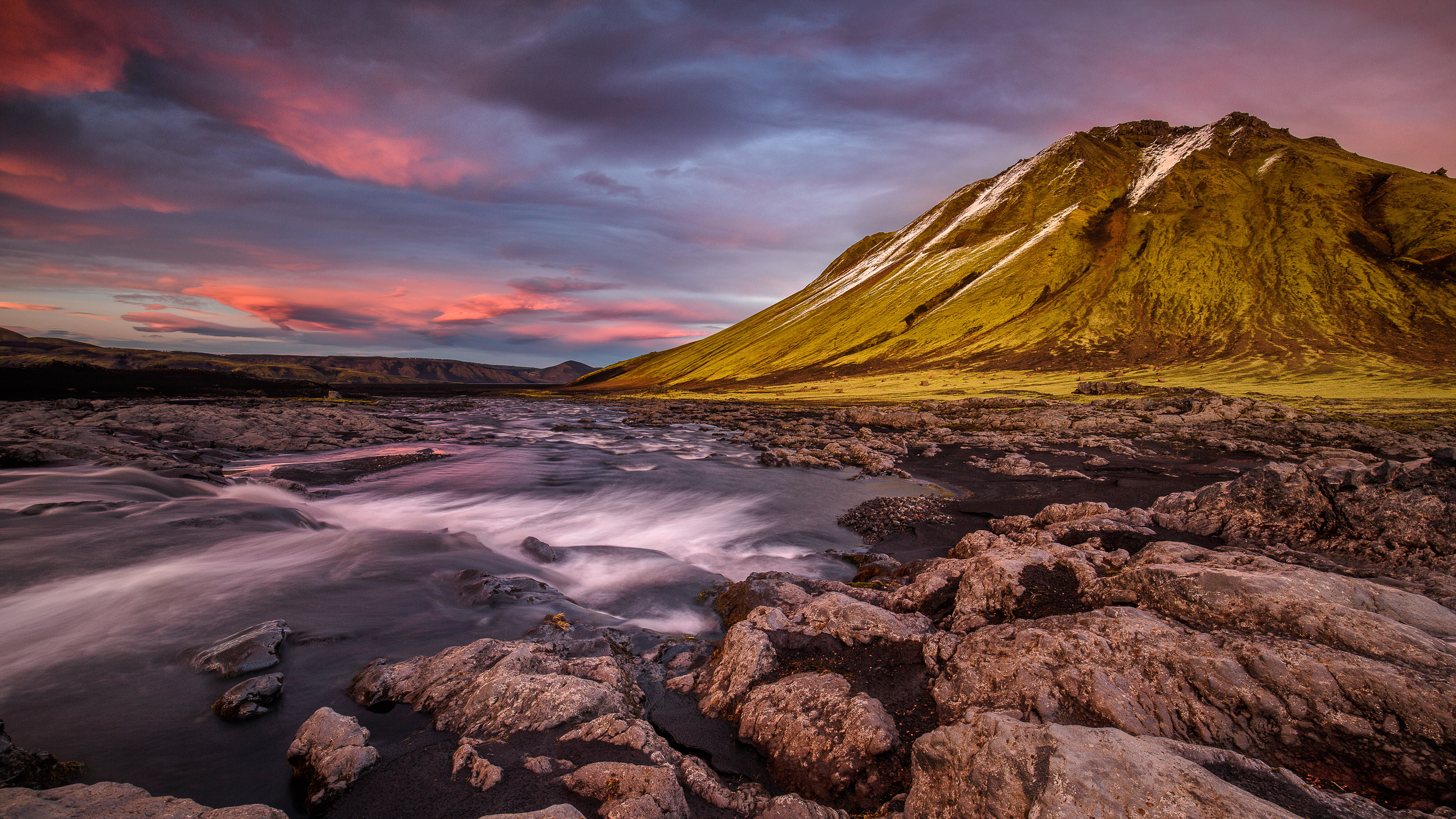 4K 风景 河流