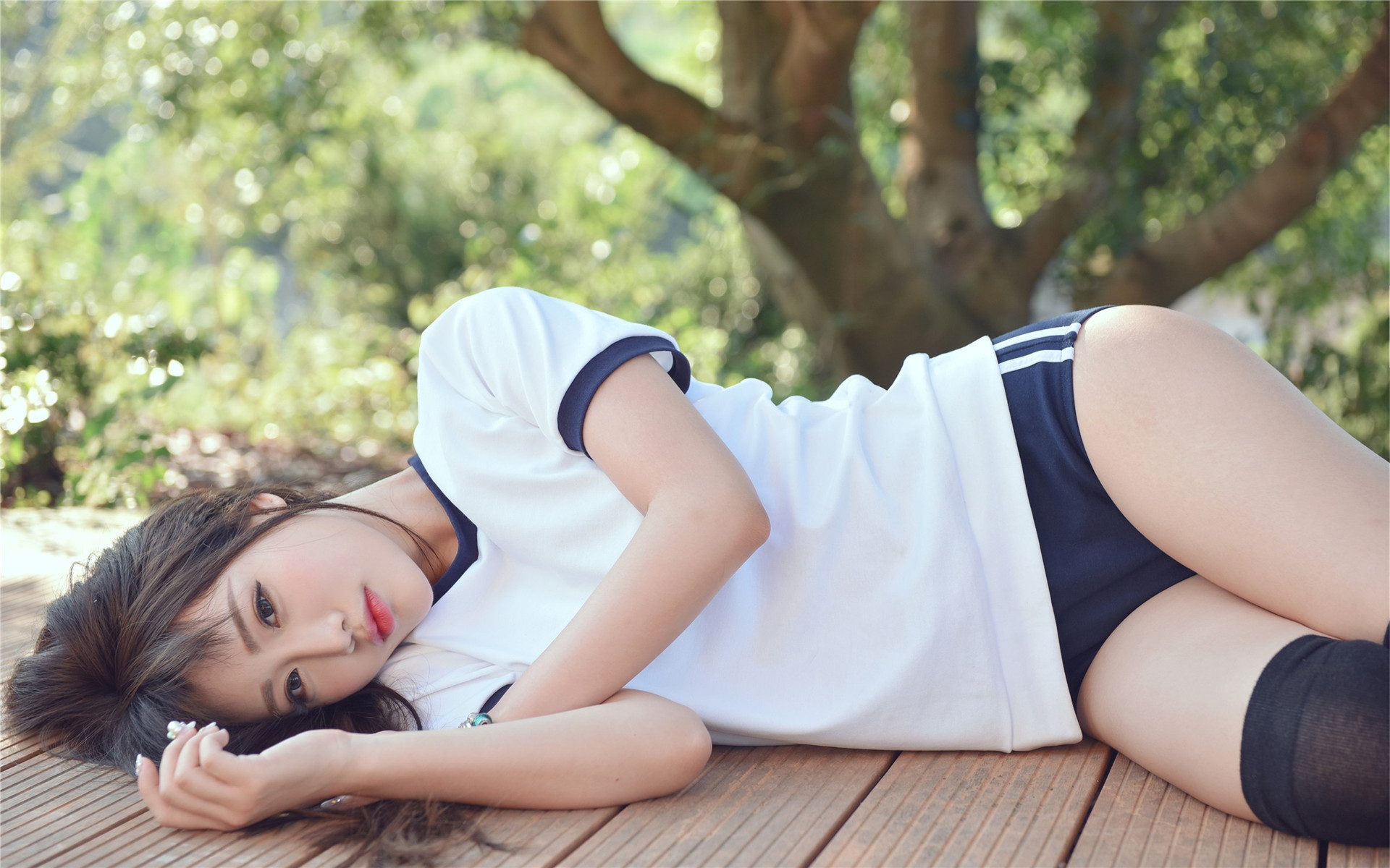 清纯 日系 体操服