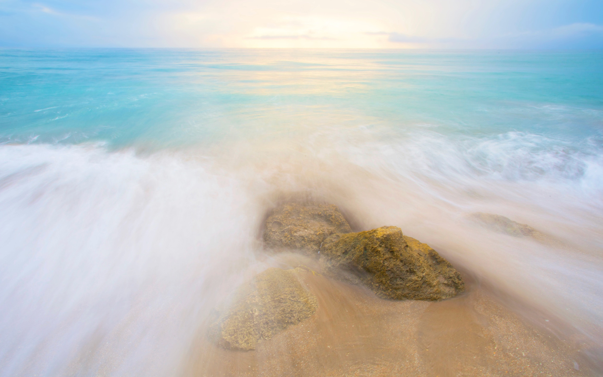 风景 海洋天堂 海滩 海浪