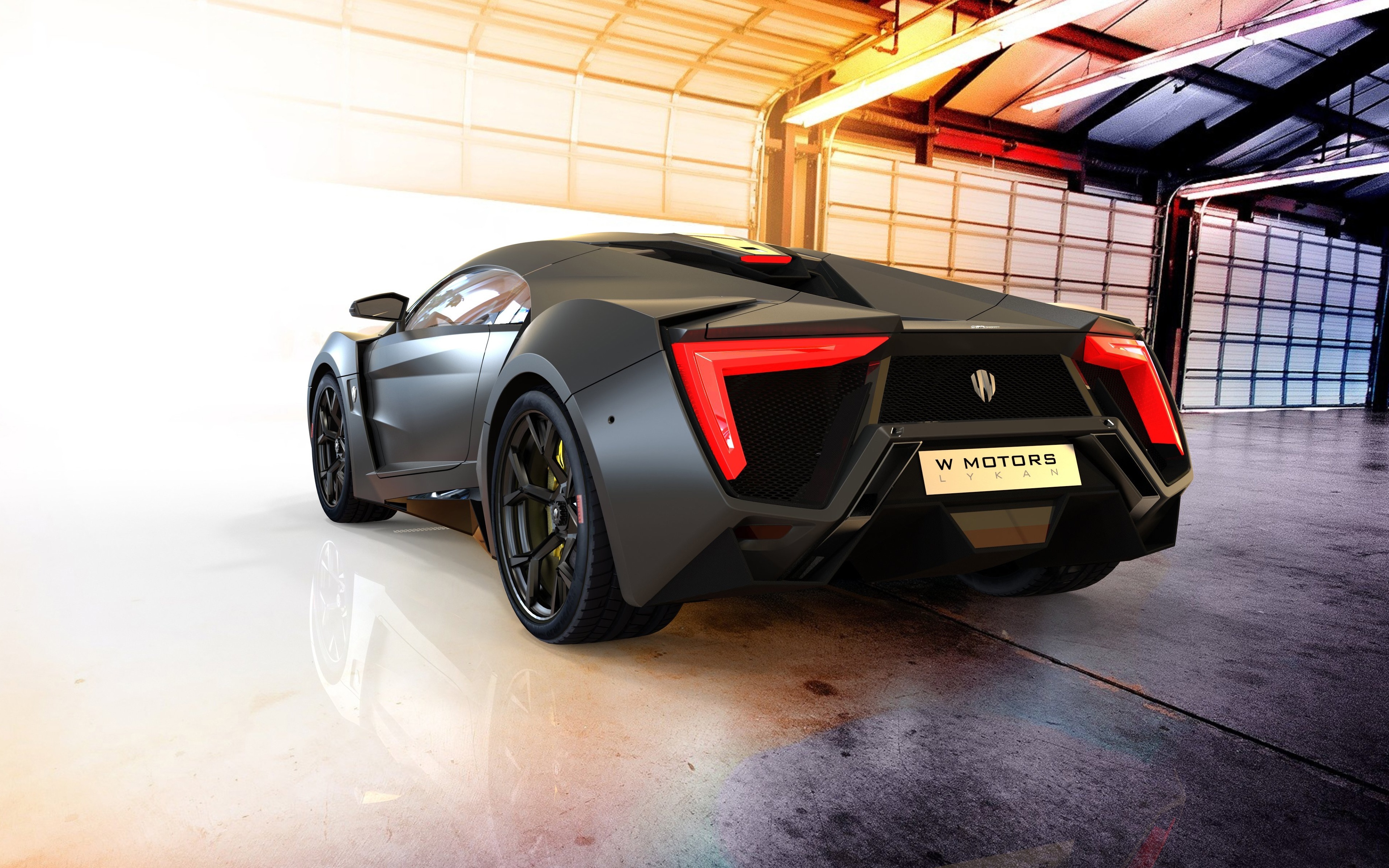 WMotors Lykan HyperSpor 黑色跑车 超跑