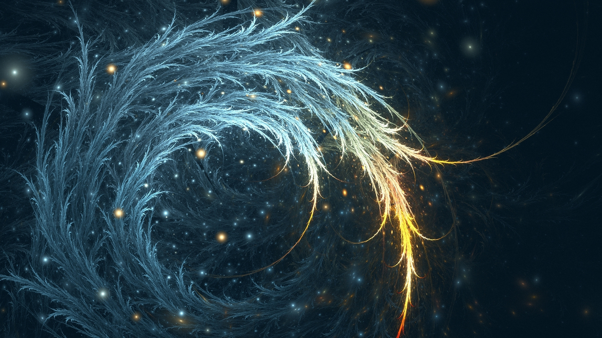 炫酷 时尚 羽毛