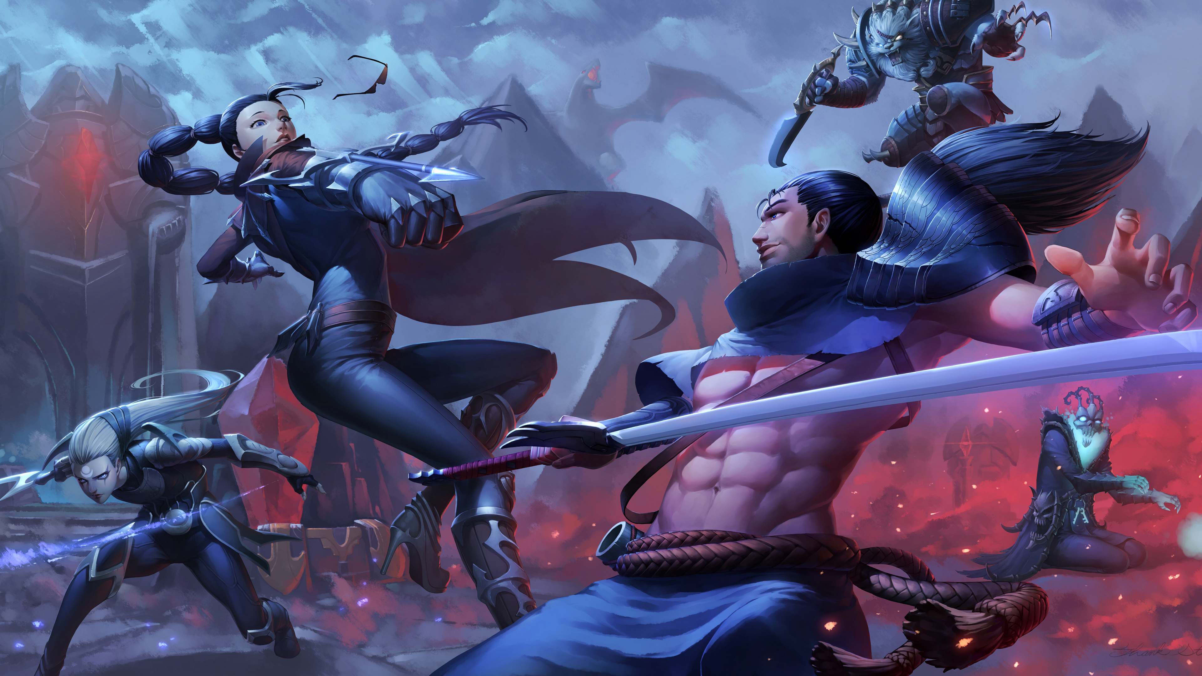 英雄联盟 LOL 疾风剑豪