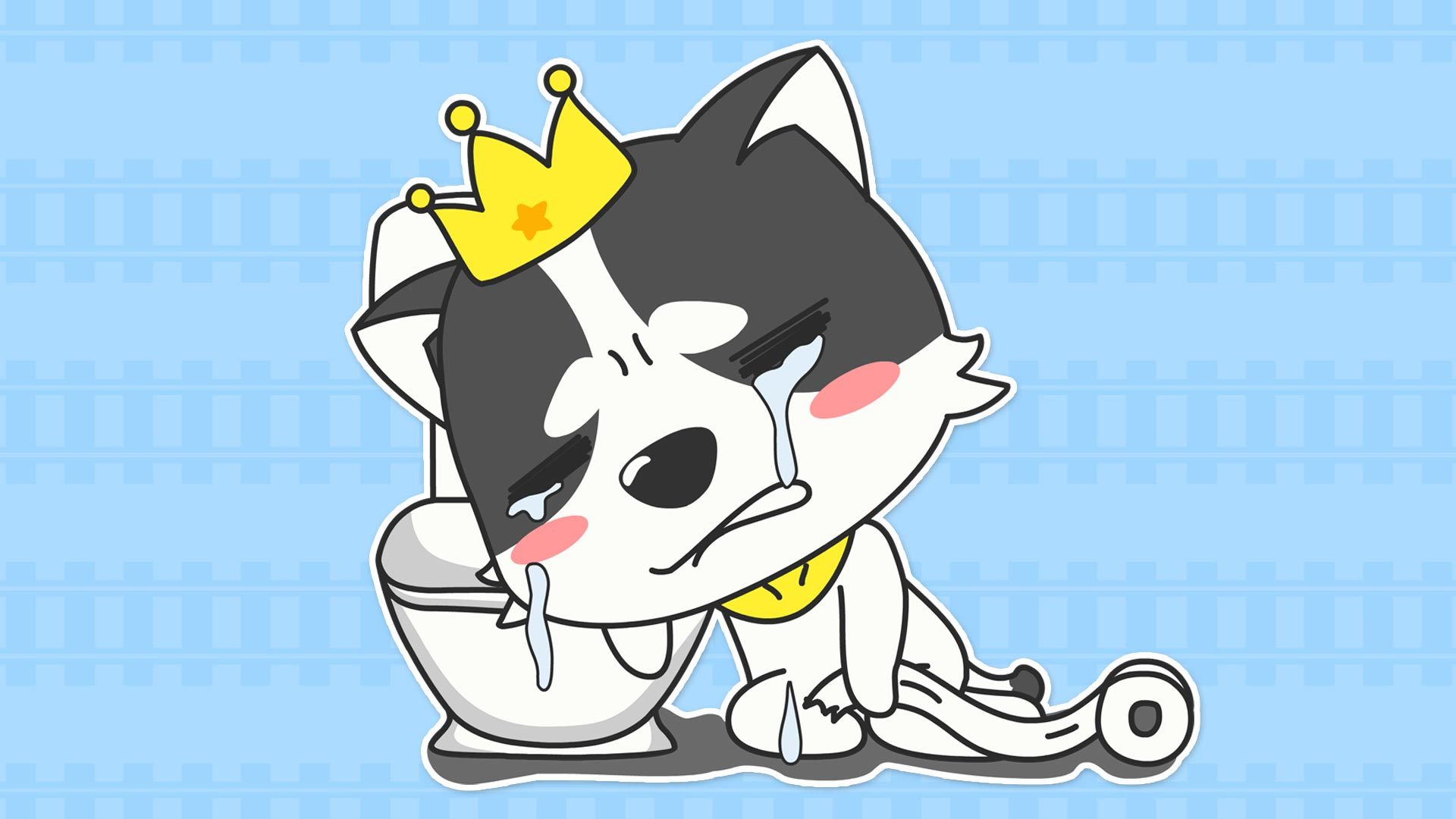 动漫 狗 哈士奇 萌 贱