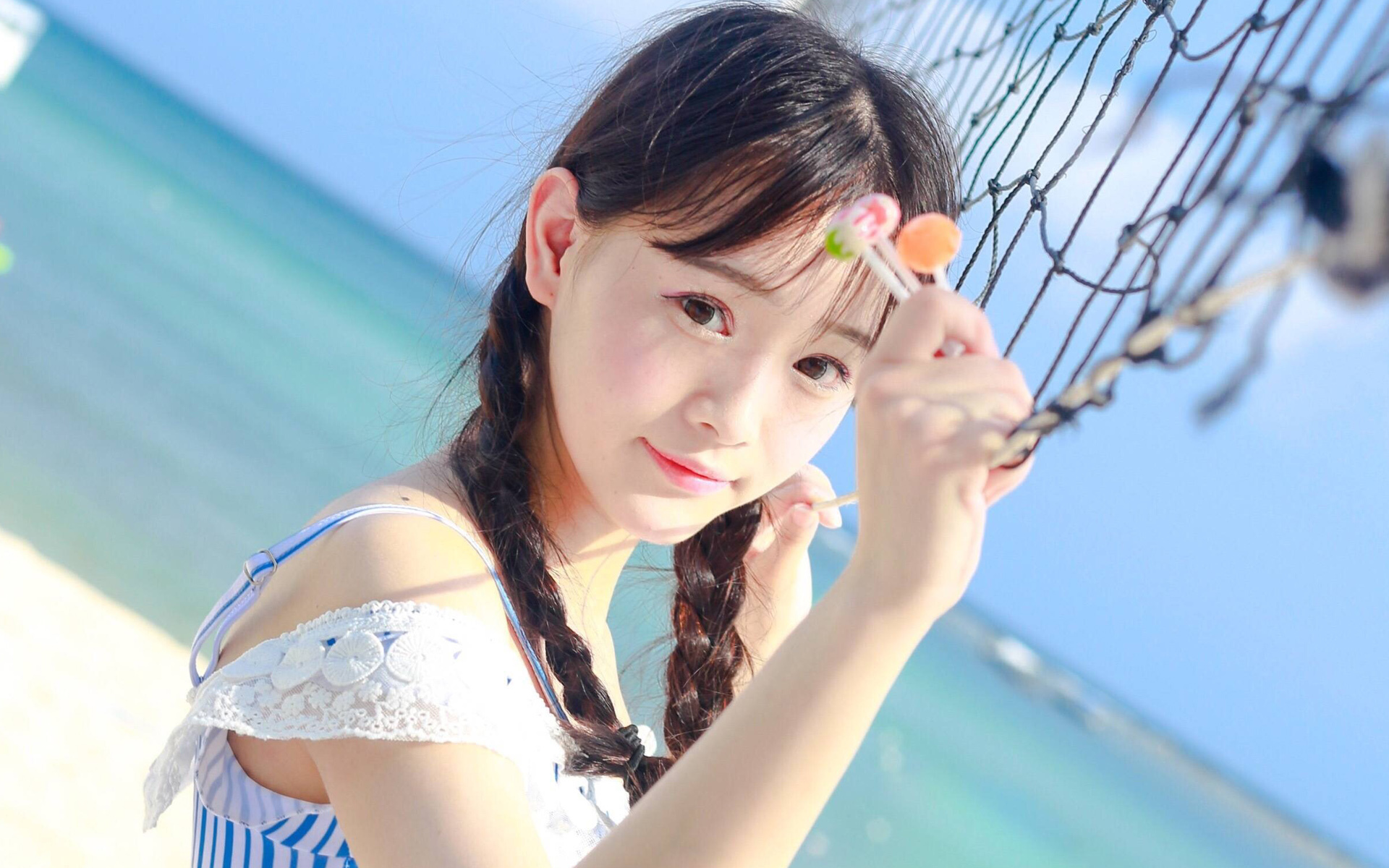 美女 可爱 小清新