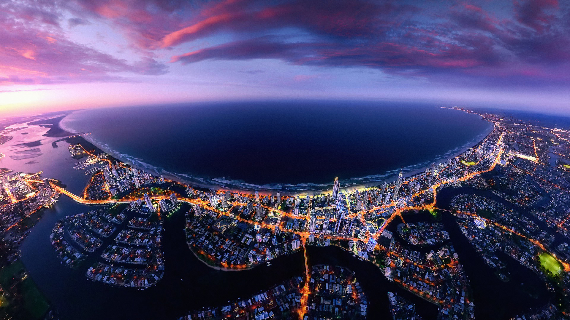 城市夜景 迪拜