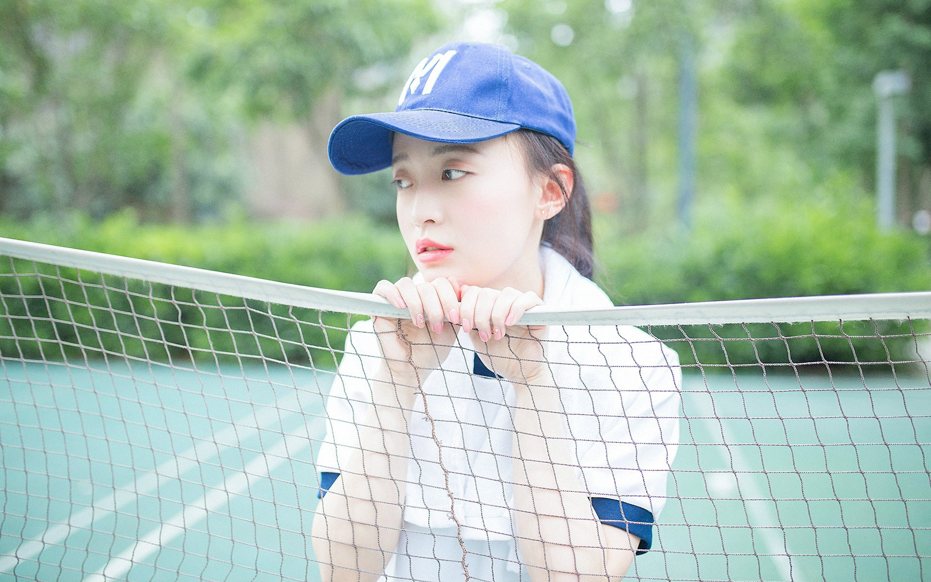 美女 清纯 运动 可爱 阳光