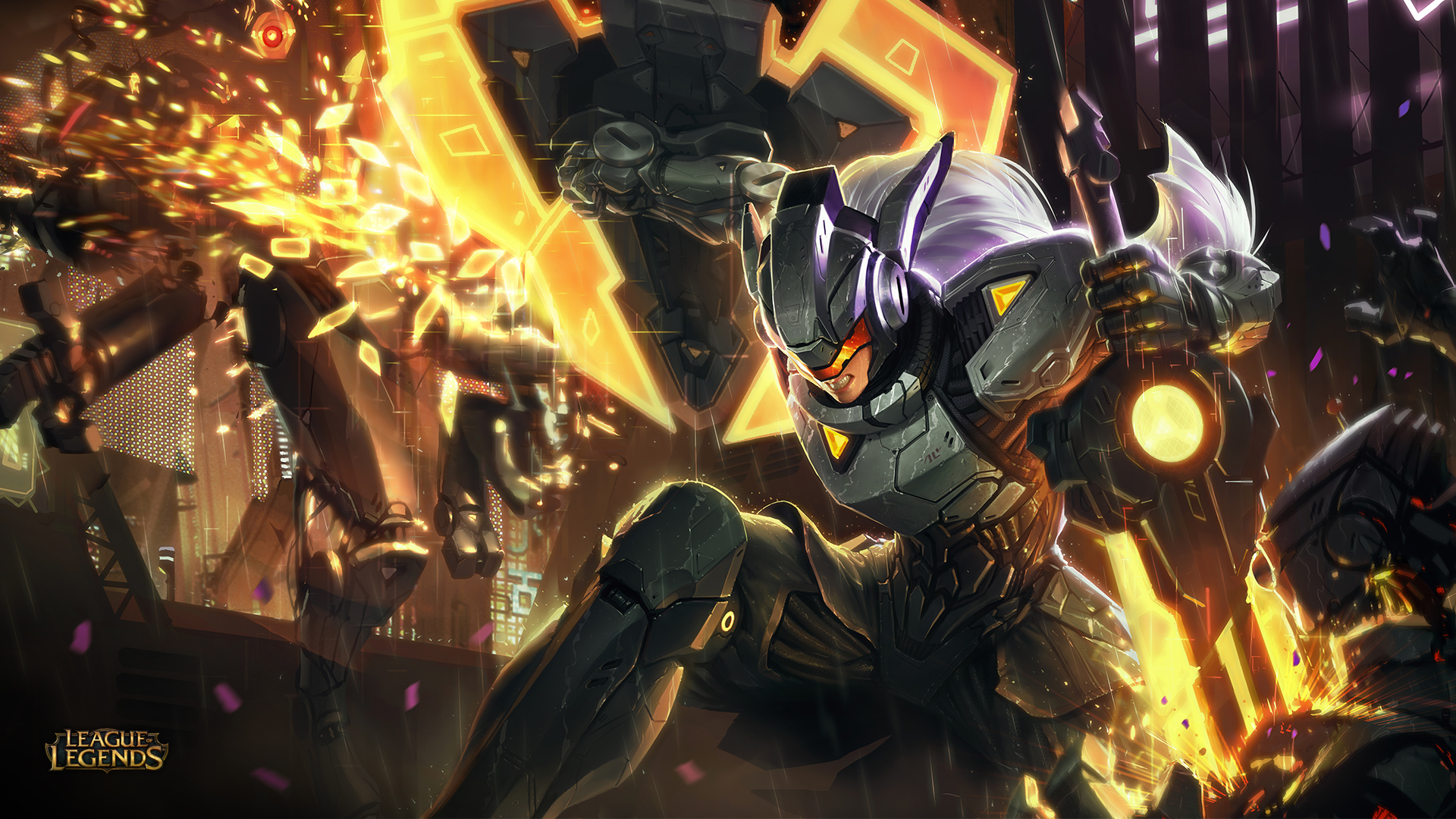 曙光女神-蕾欧娜 合金装备-蕾欧娜 英雄联盟