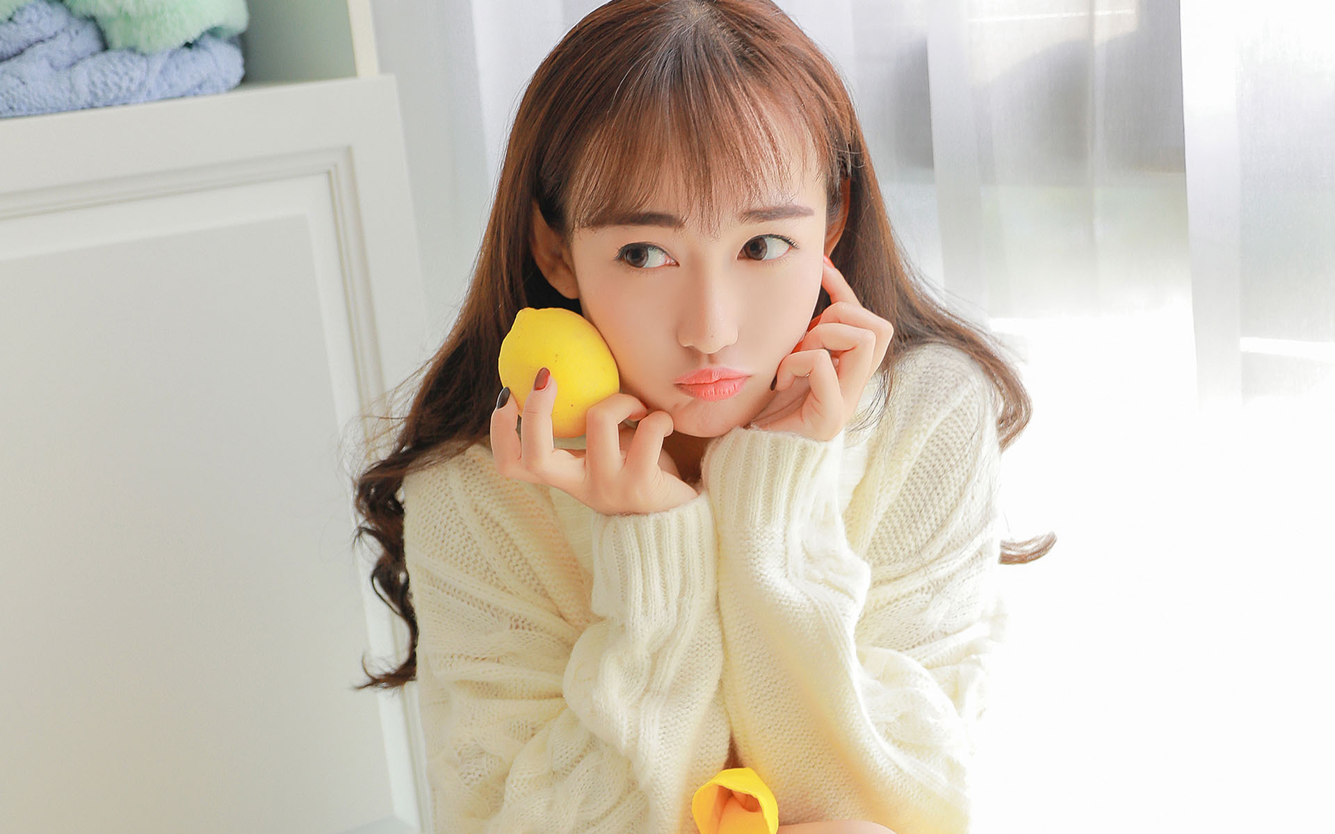 美女 可爱 小清新