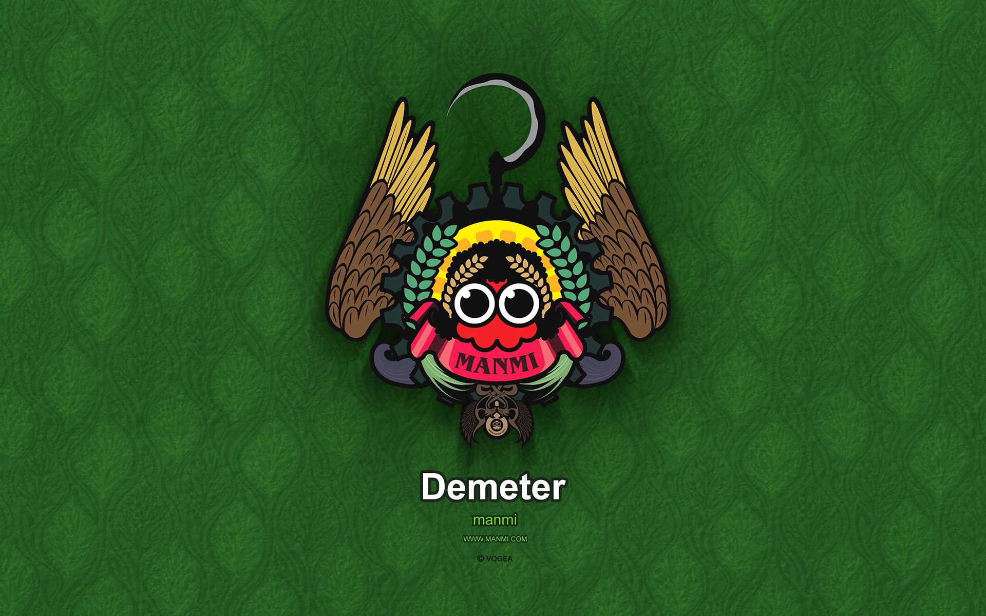 卡通  章小曼 十二诸神系列