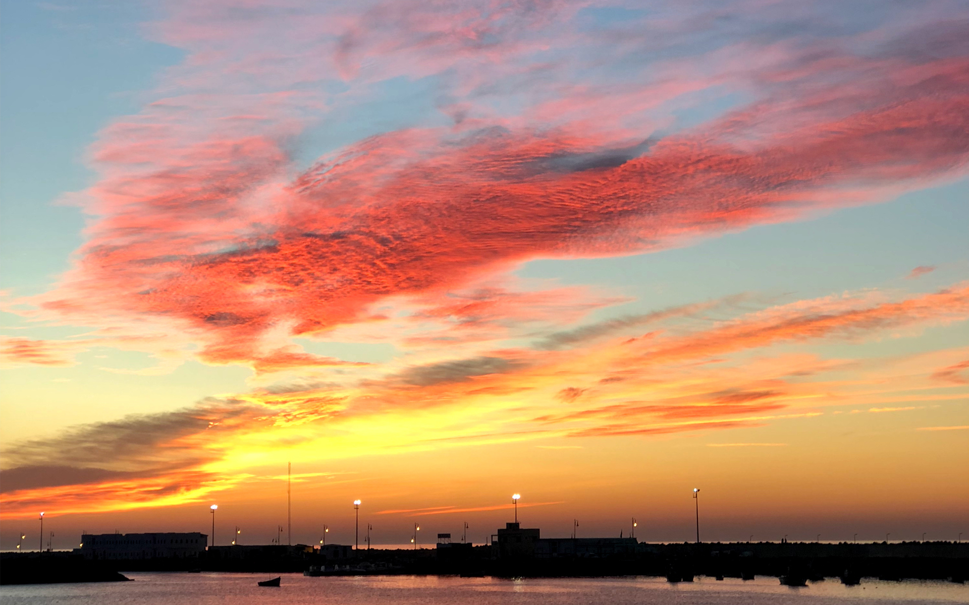 风景 黄昏 夕阳